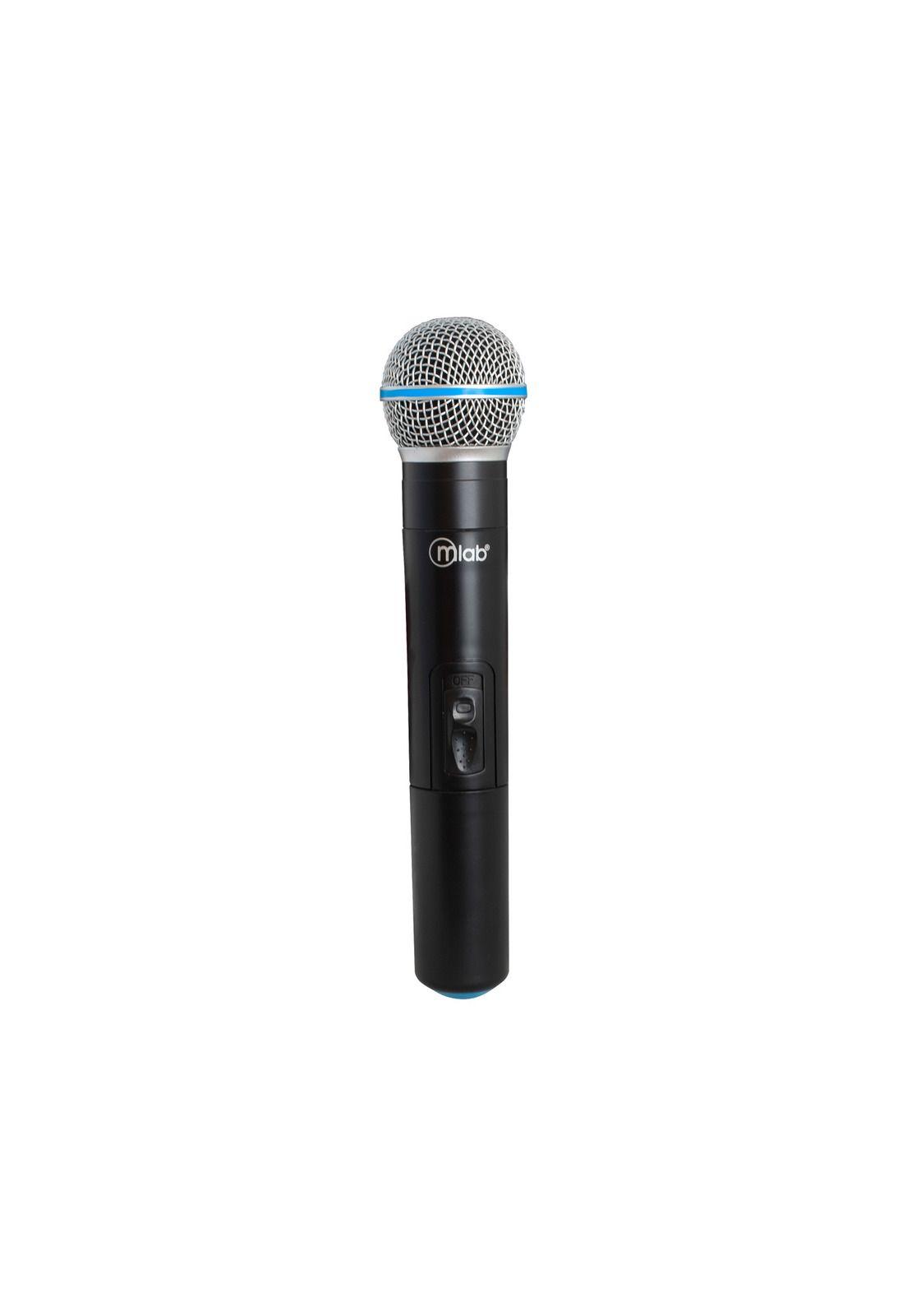 Microfono inalambrico UHF de mano Single Mlab 8771-1
