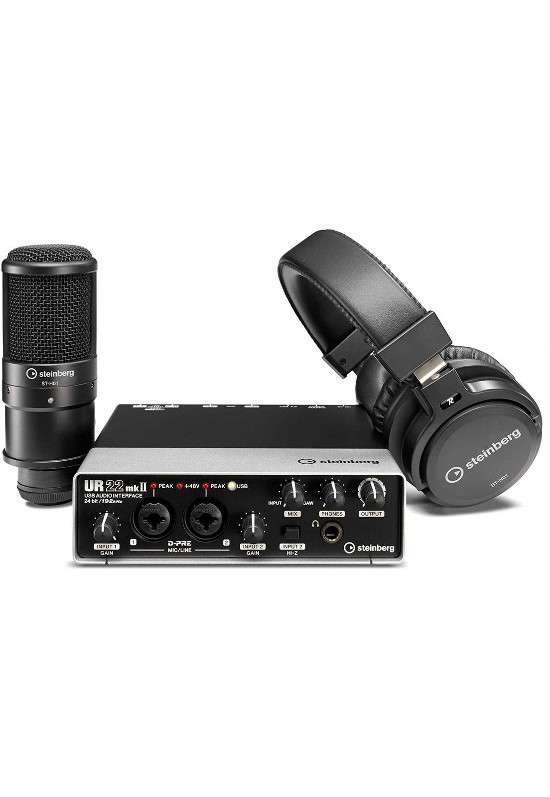 Pack de grabacion Steinberg UR22mkII Rec Pack-0