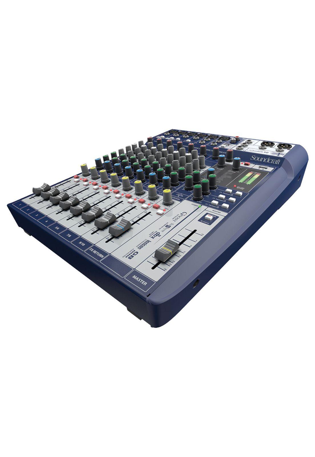 Mixer analogo 10 canales Soundcraft Signature 10-0