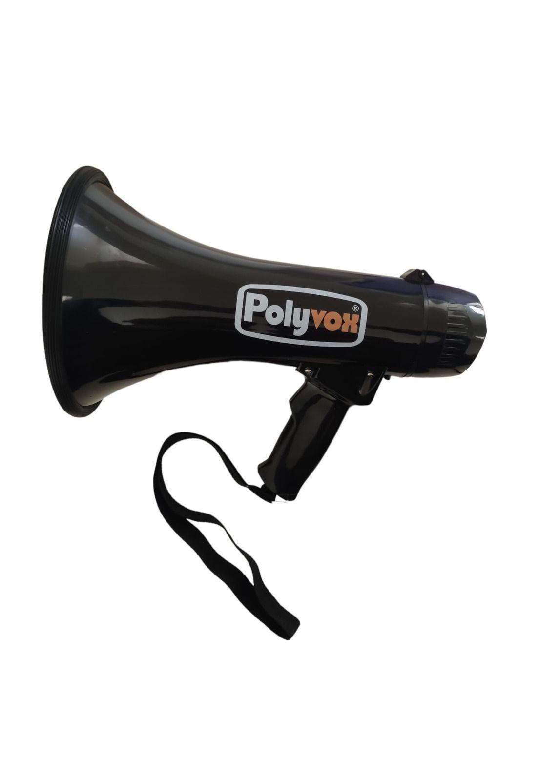Megafono Portatil de 20W Polyvox PYV-101A Negro-0