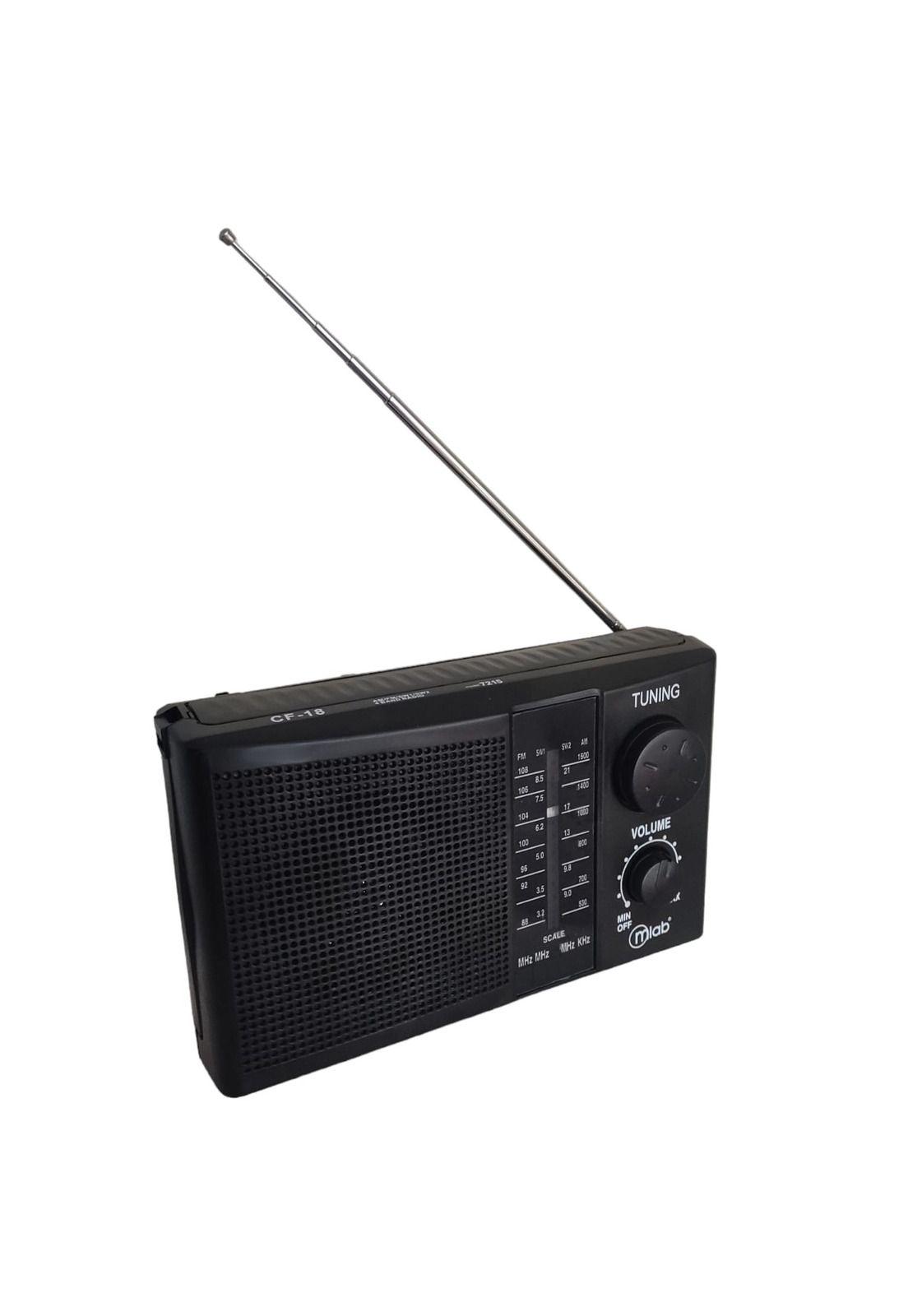 Radio Portatil 4 bandas Mlab CF-18-1