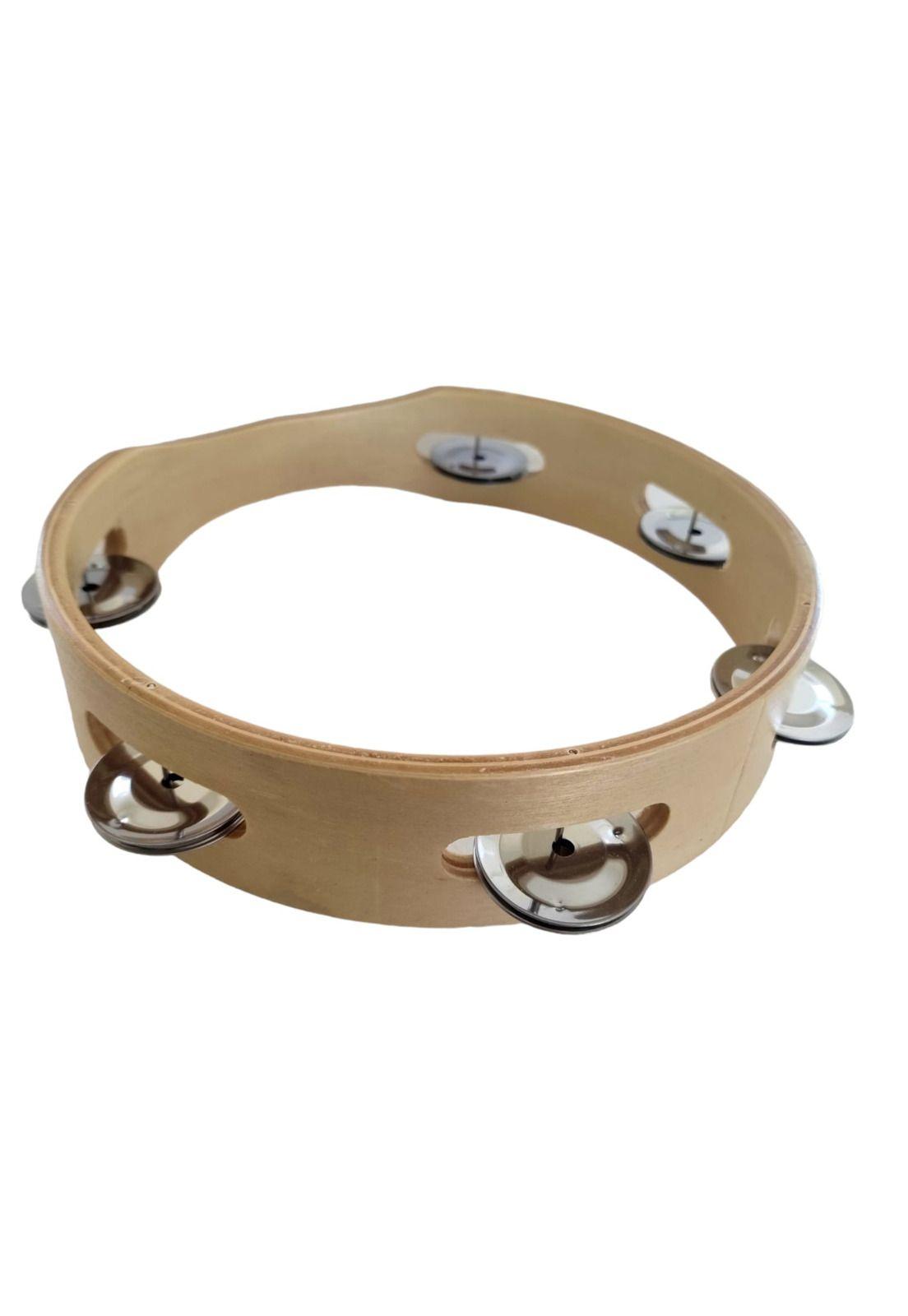 Pandero de madera 8 pulgadas Mlion DBG410-0