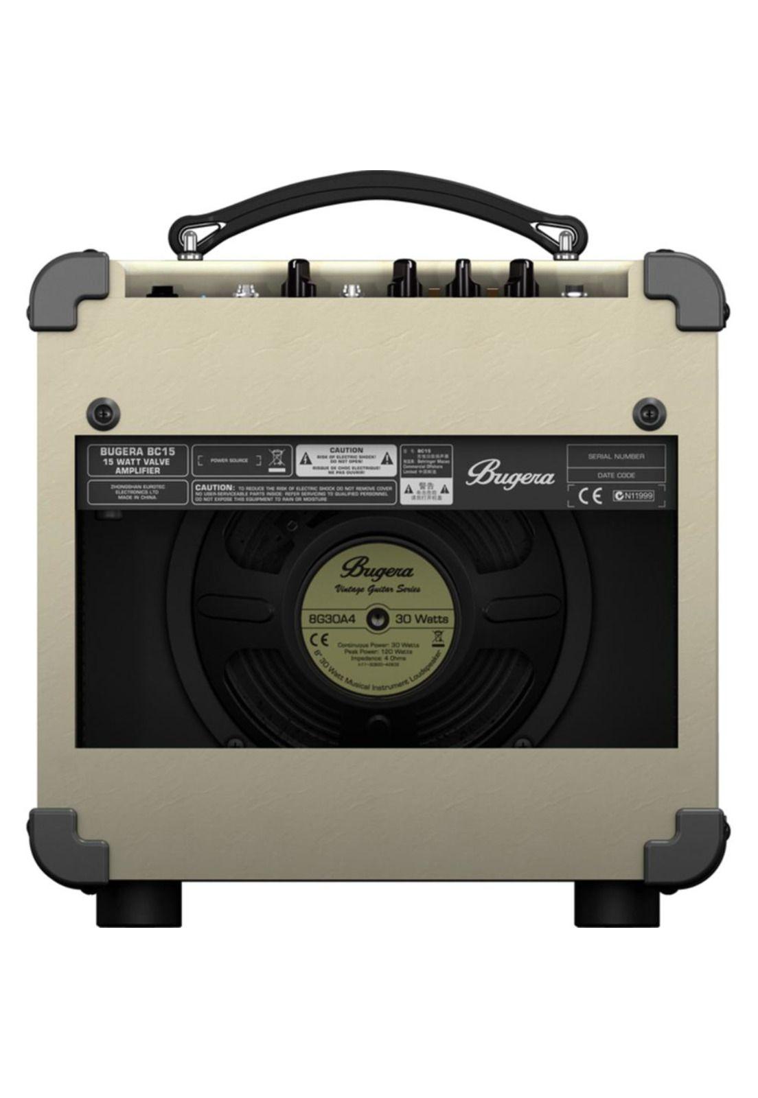 Amplificador Combo de Guitarra Bugera BC15 Vintage-2