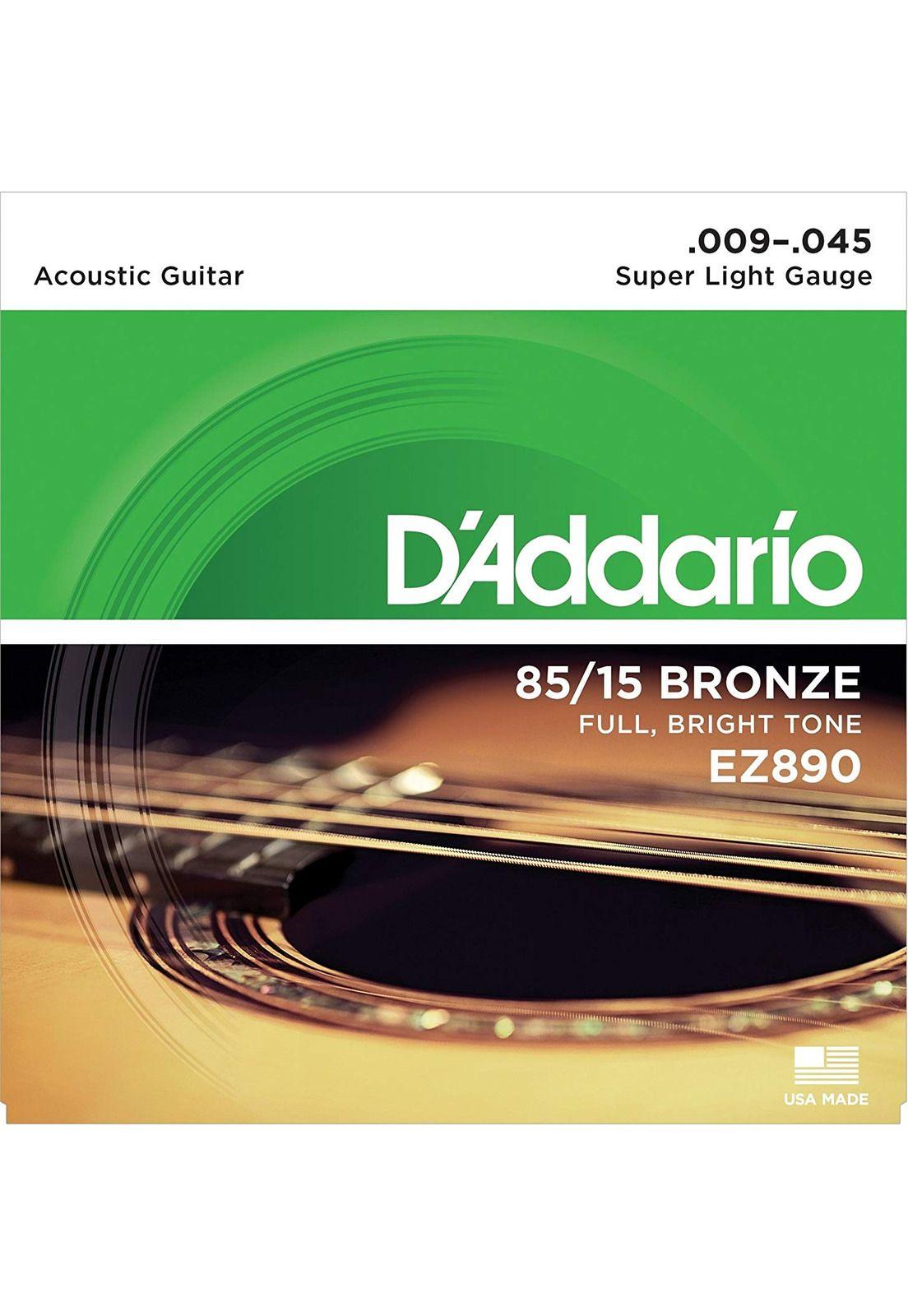 Cuerdas para guitarra acustica D'Addario EZ890-0