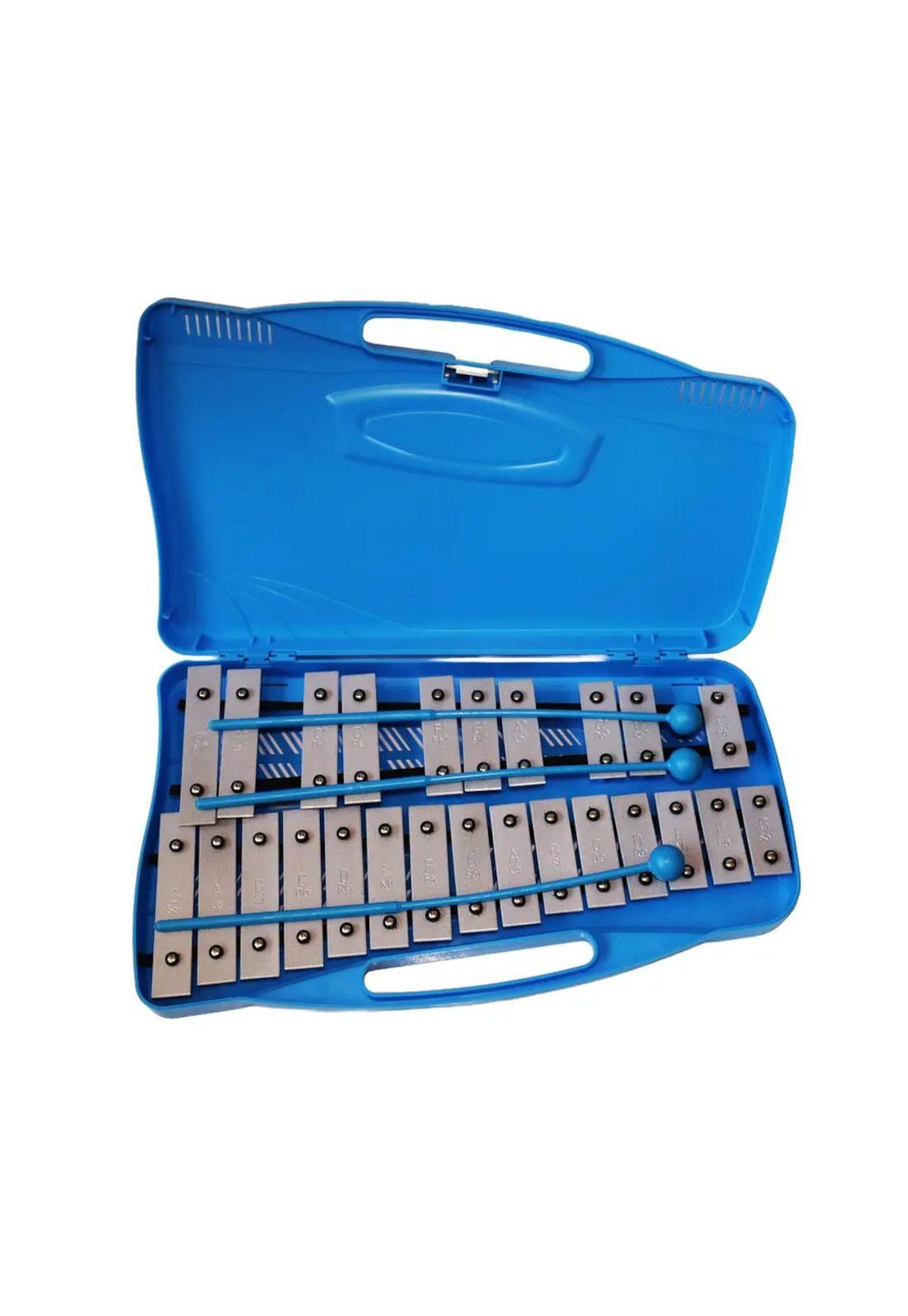 Metalofono Cromatico 25 Tonos Azul Allegro All25W-0