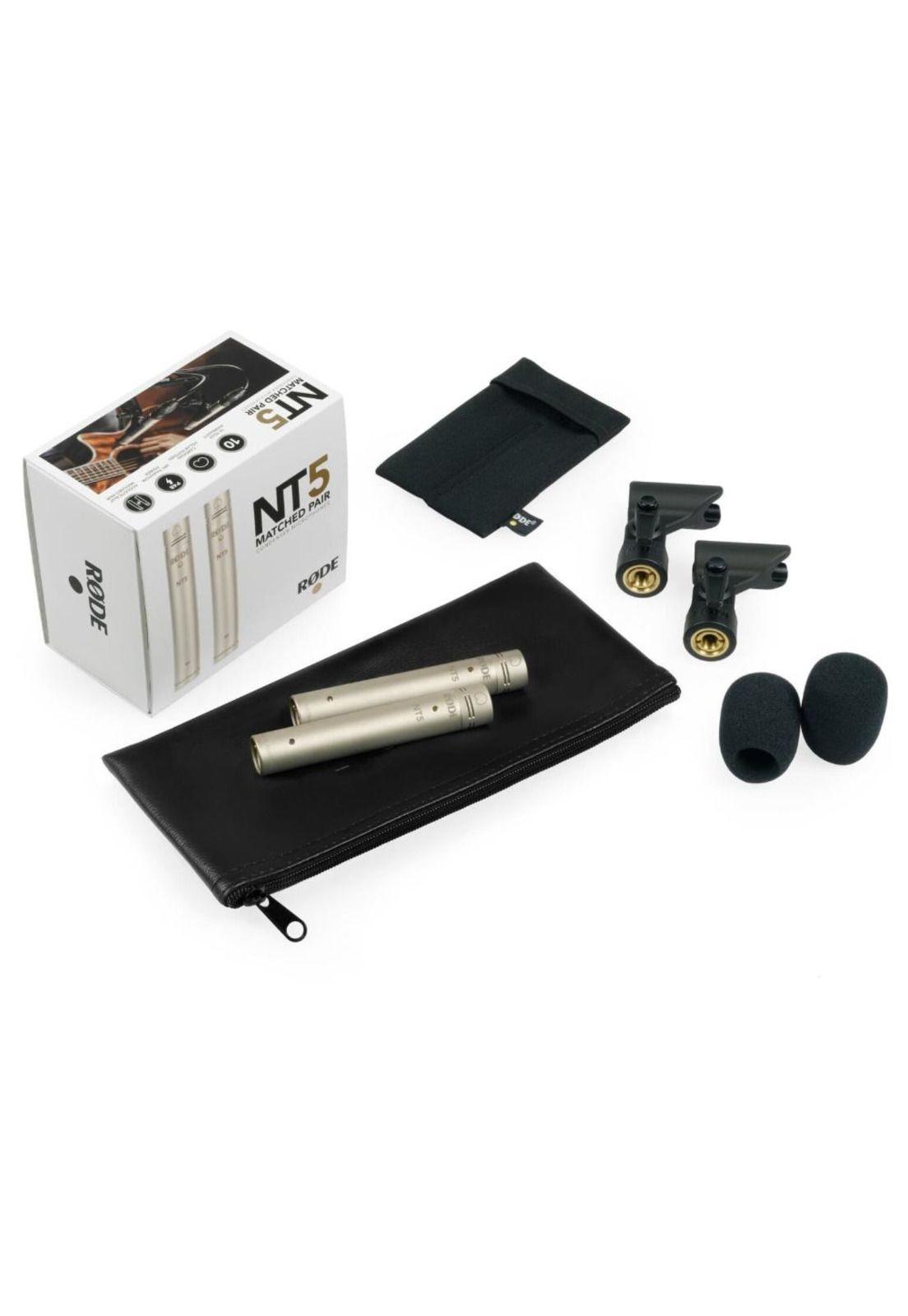 Par de Microfonos de Condensador Rode NT5 Matched Pair-3