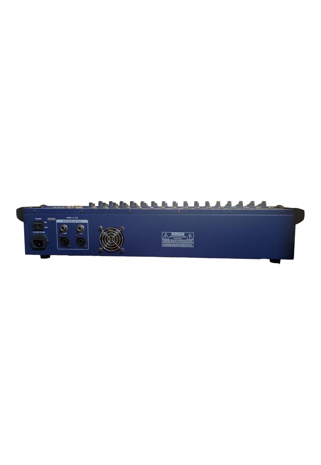 Mixer Amplificado 16 canales Mekse uks16 USB-3
