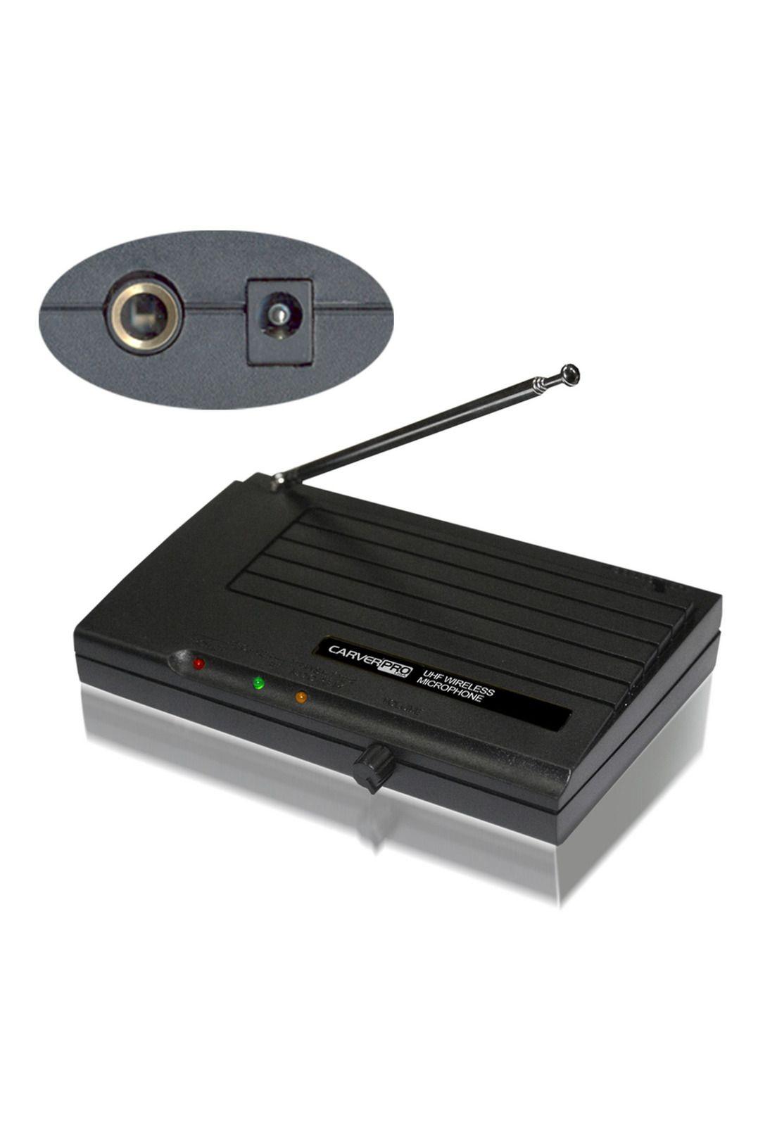 Microfono Inalambrico Solapa CarverPro CVR-200/UHF-1