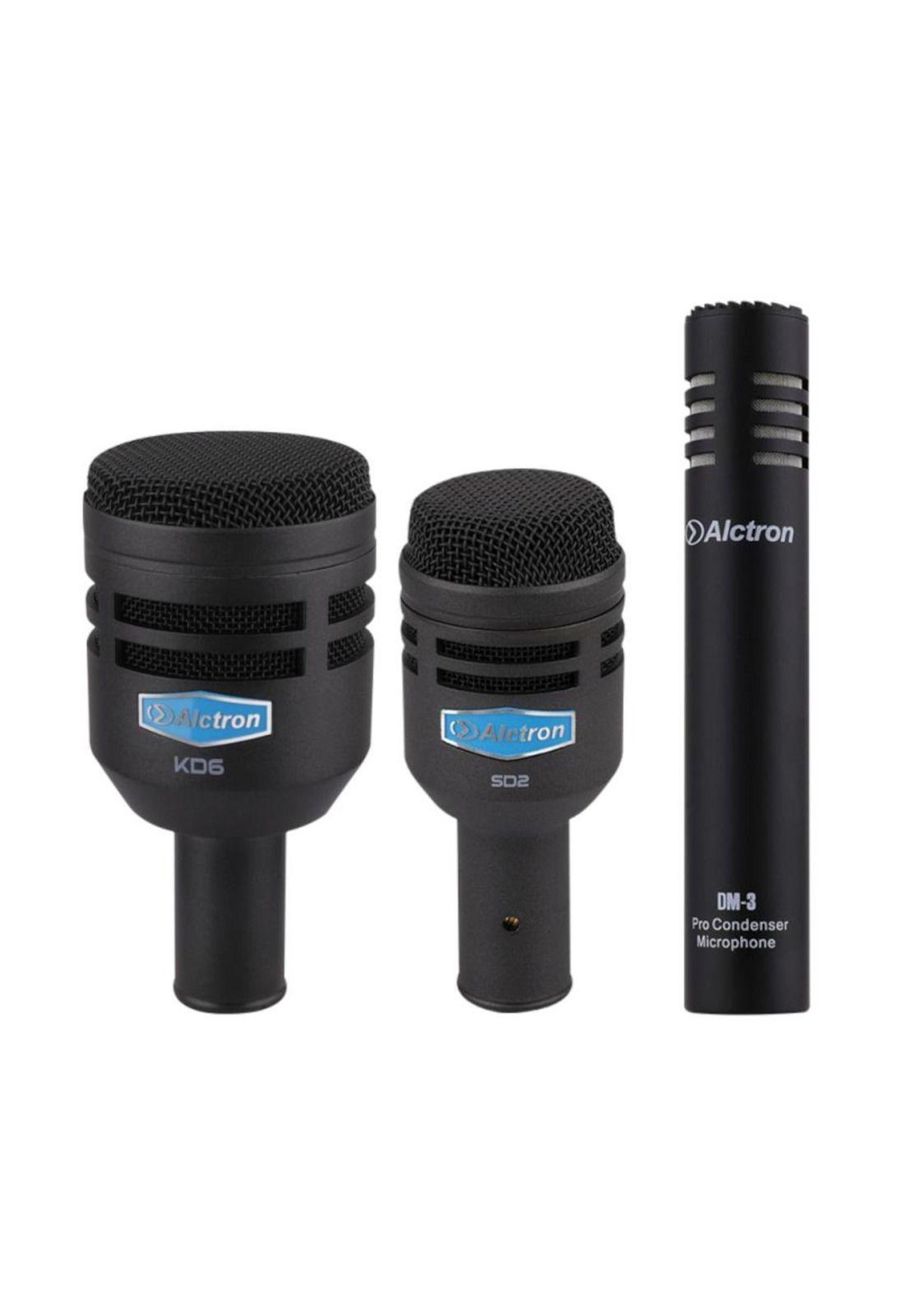 Set de microfonos para bateria Alctron T8700II-1