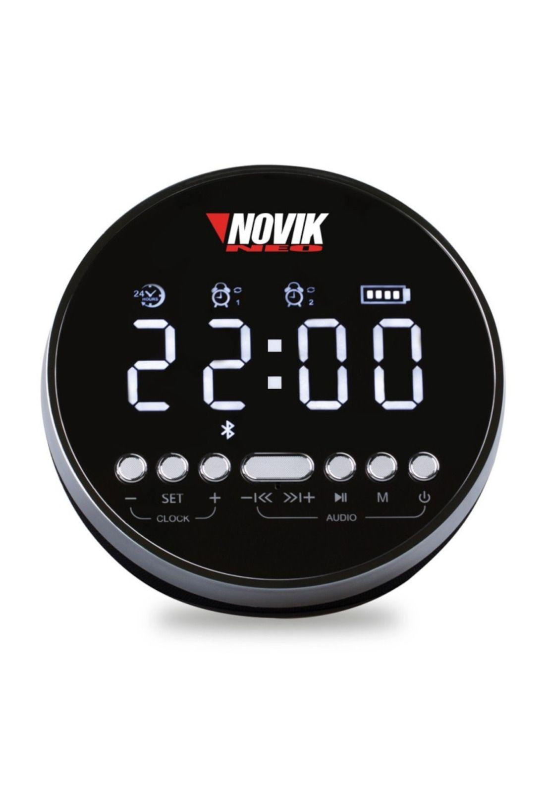 Parlante Portatil BT Reloj Novik AION-1