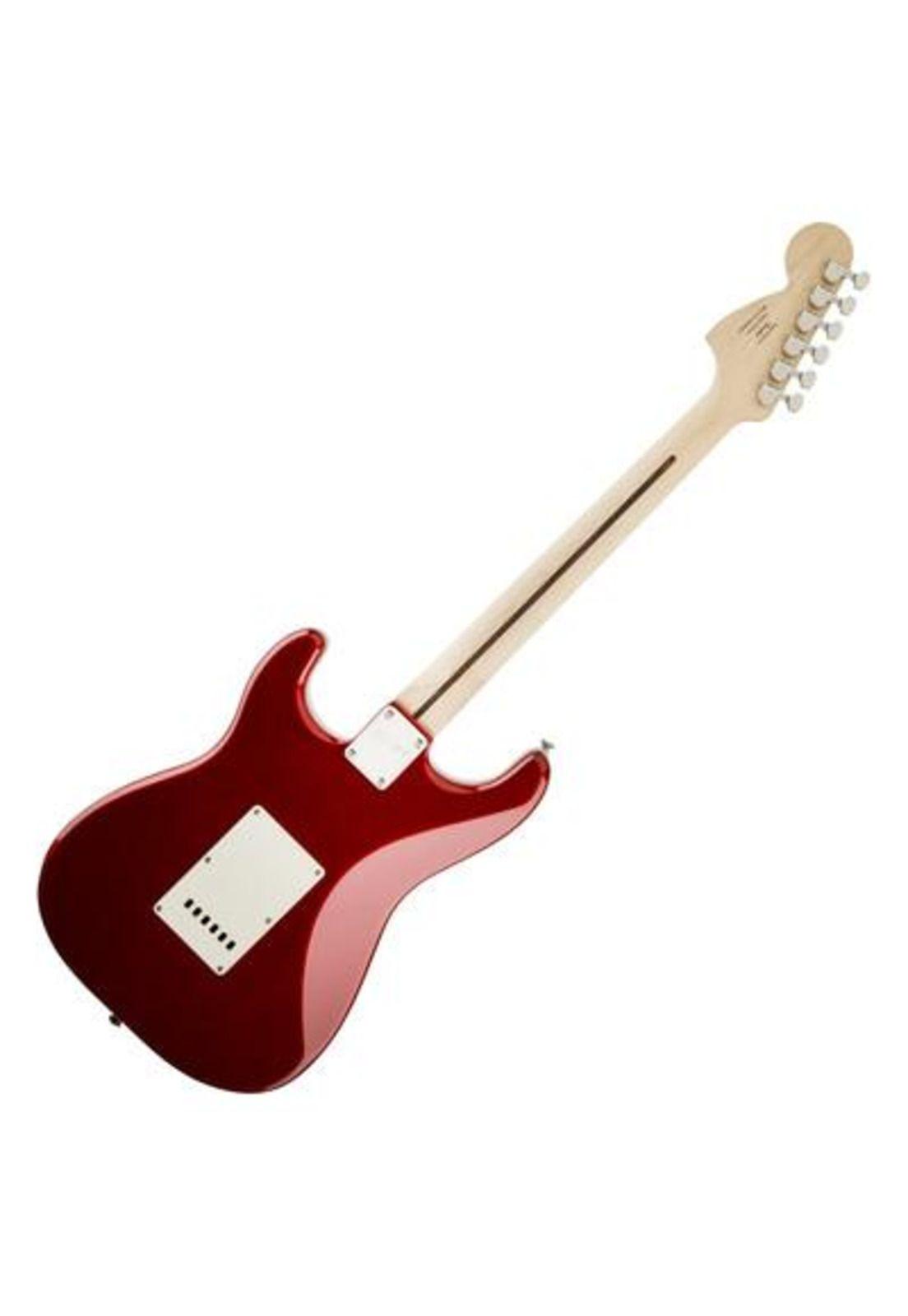 Guitarra Electrica Squier by Fender Strat MN Candy Red-2