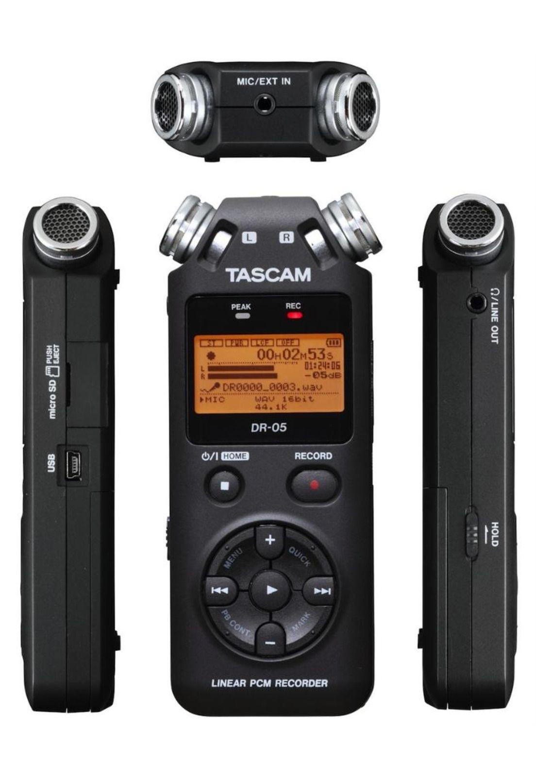 Grabadora de Audio Portatil TASCAM DR-05-1