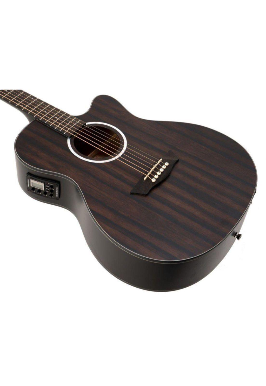 Guitarra Electroacustica Washburn Deep Forest Ebony ACE-1