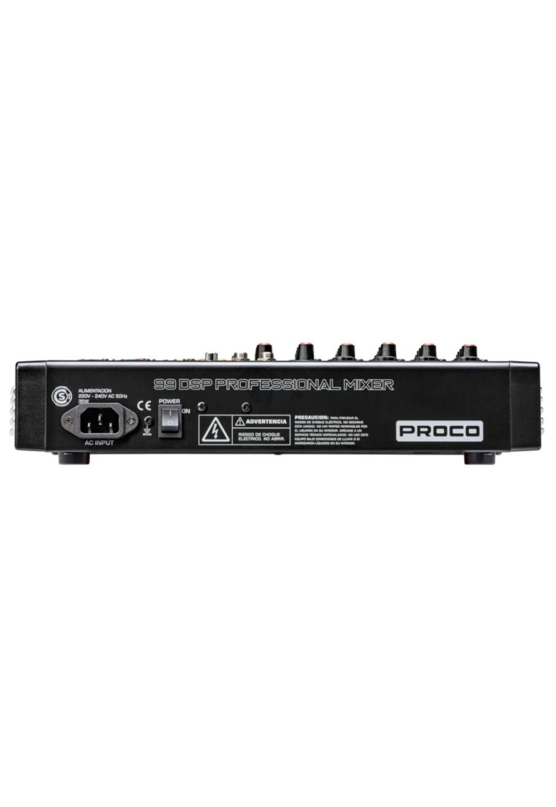 Mixer Analogo 8 Canales Proco ST8-2