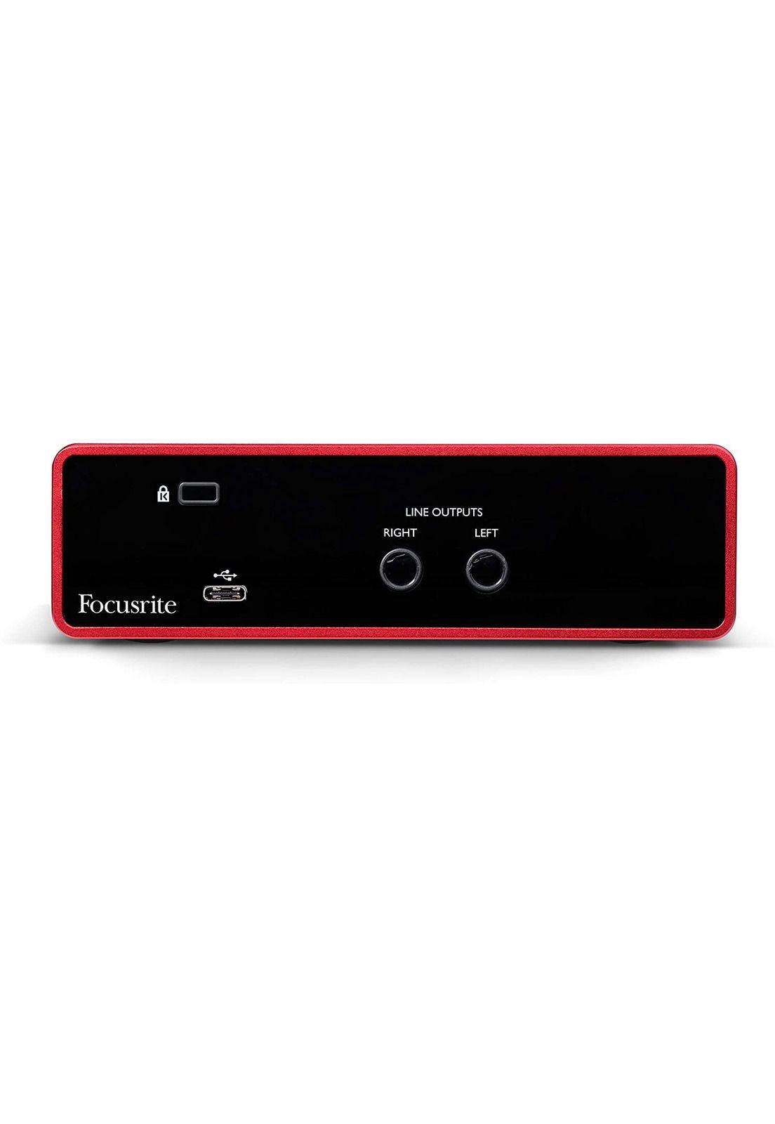Interfaz Focusrite Scarlett Solo 3rd. Gen-3