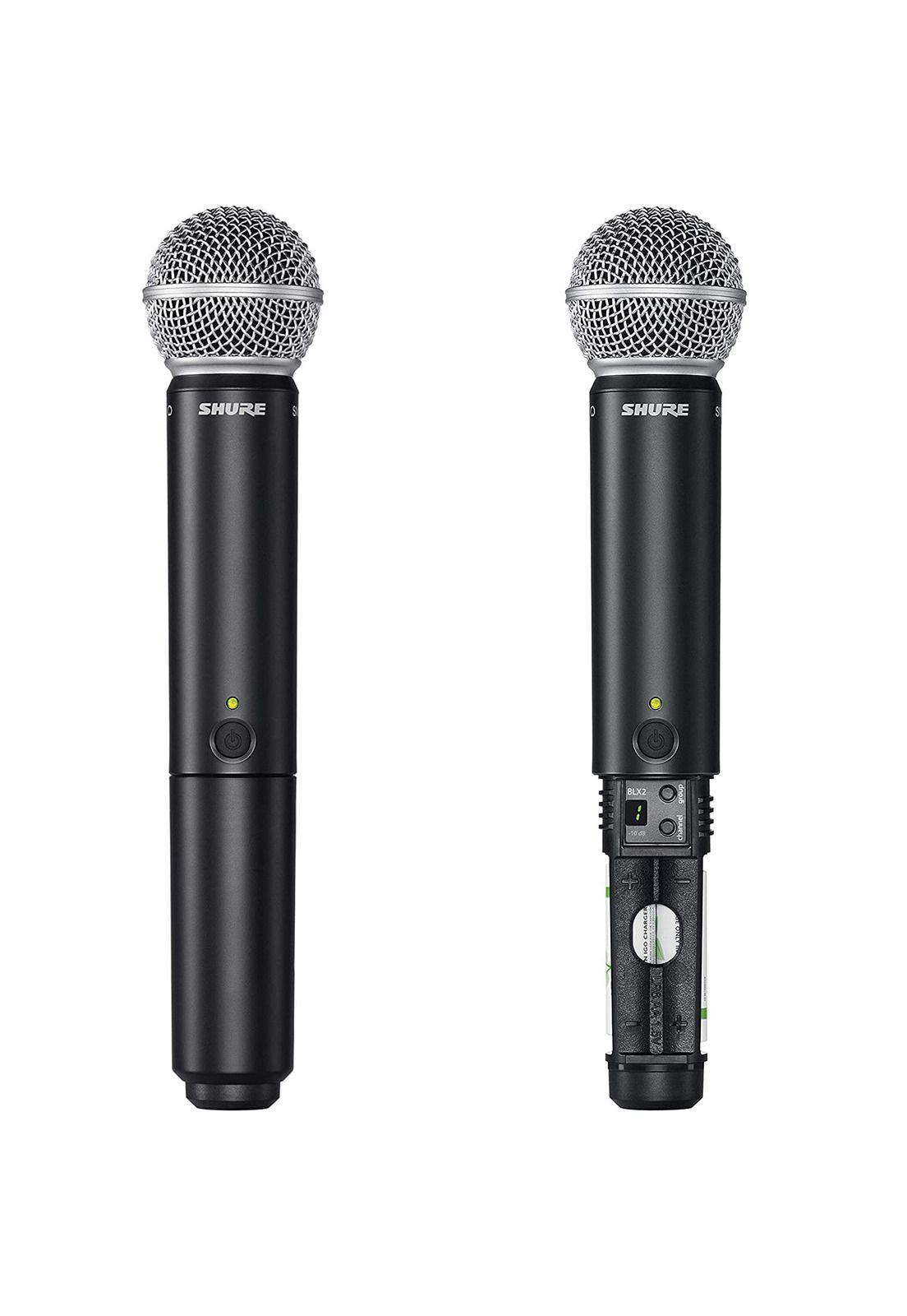 Sistema Inalambrico mano doble Shure BLX288/SM58-M15-1