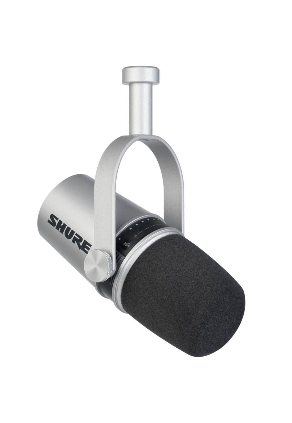 Microfono Condensador XLR-USB Shure MOTIV MV7-S-0