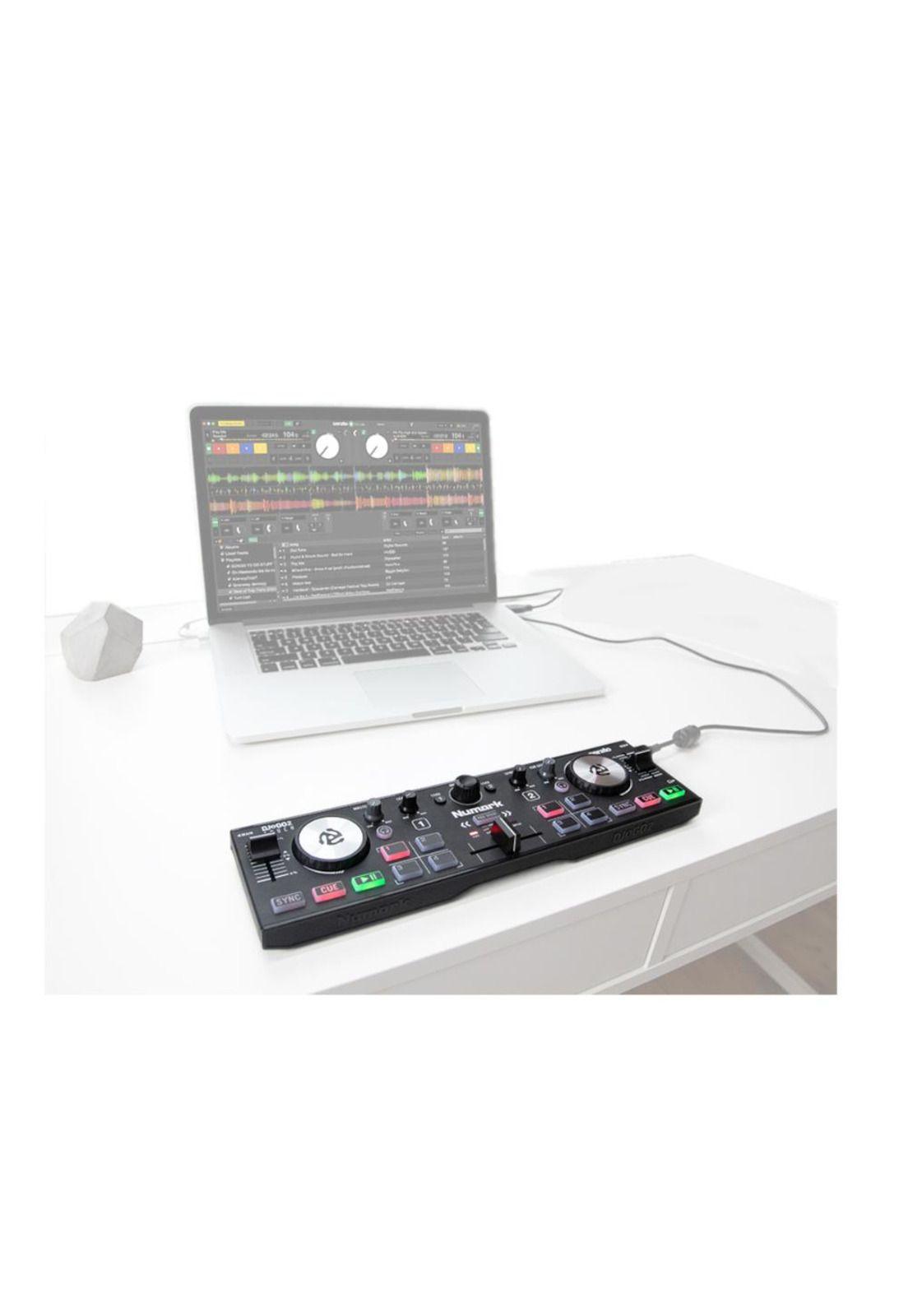DJ Mini Controlador Numark DJ2GO2 Touch-3