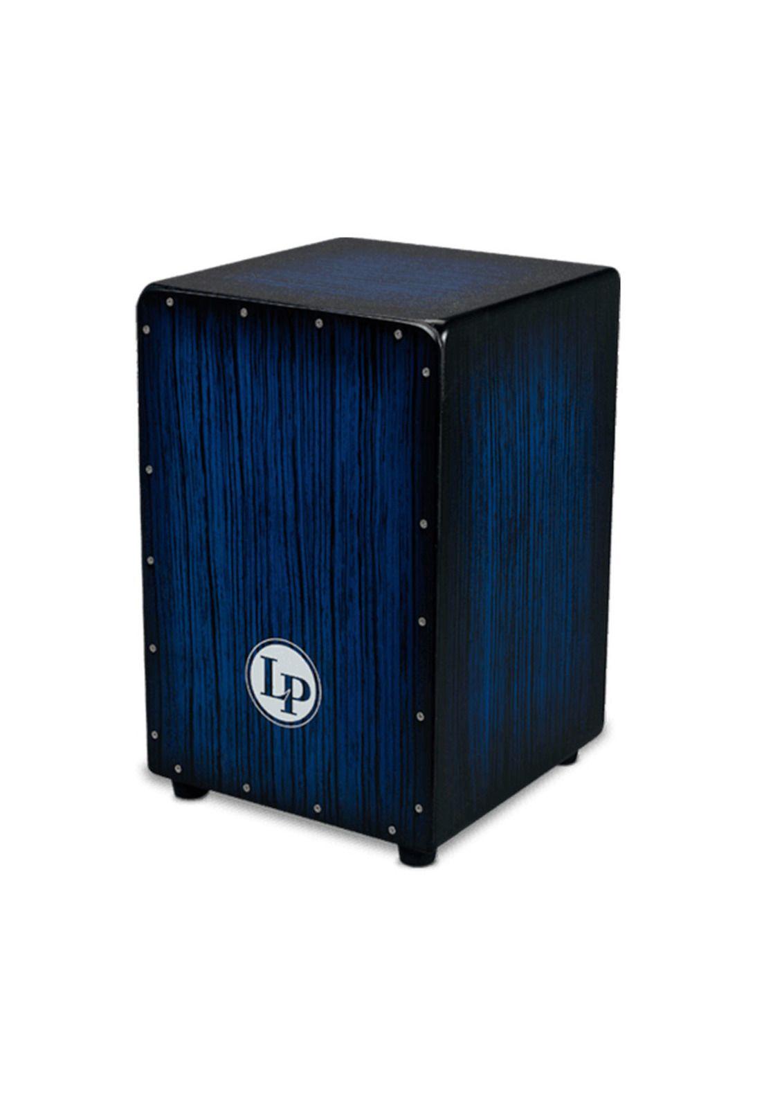 Cajón Peruano LP Aspire Accent Blue Burst Streak-0