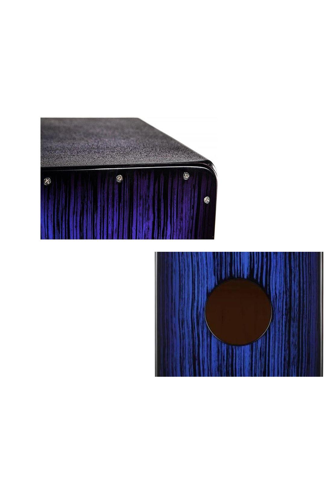 Cajón Peruano LP Aspire Accent Blue Burst Streak-1