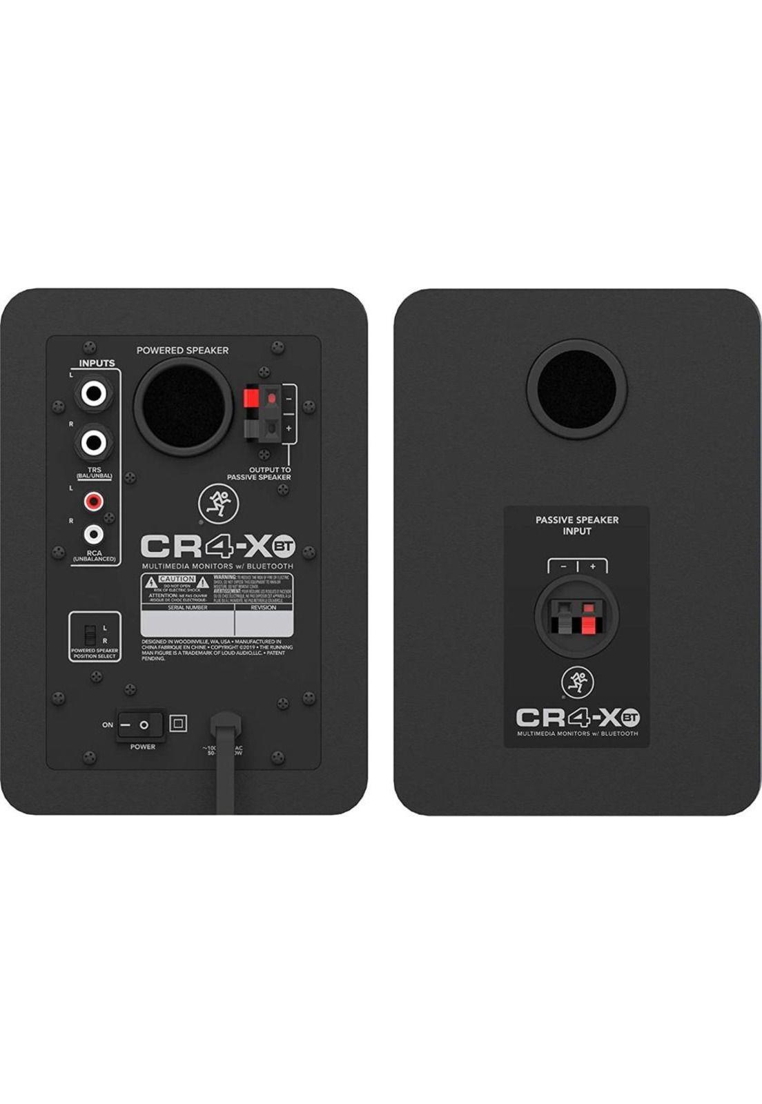 Monitor Estudio Mackie CR4-XBT (par)-2
