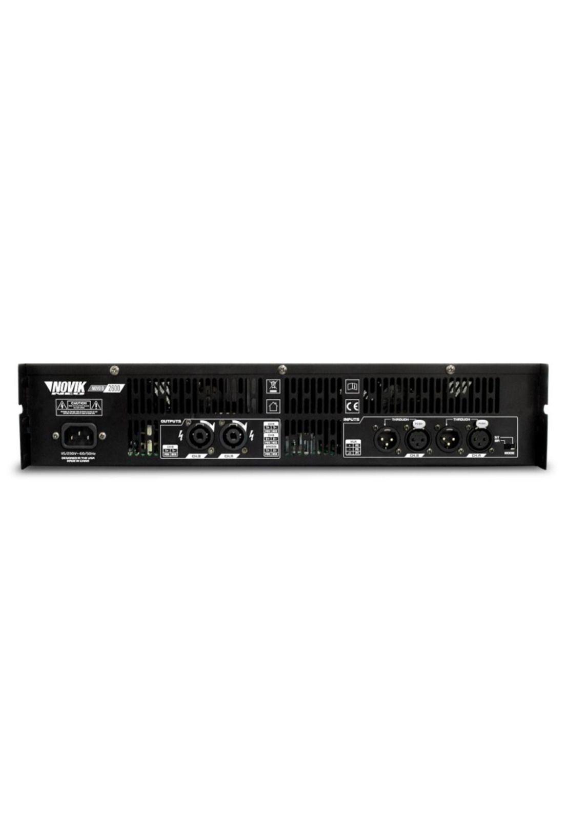 Amplificador de potencia NOVIK NOVO D 2600-2