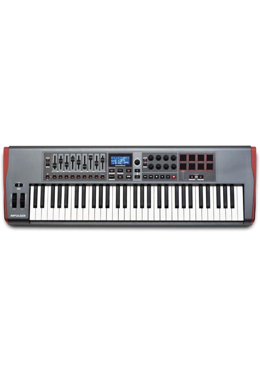 Controlador MIDI Novation Impulse 61-1