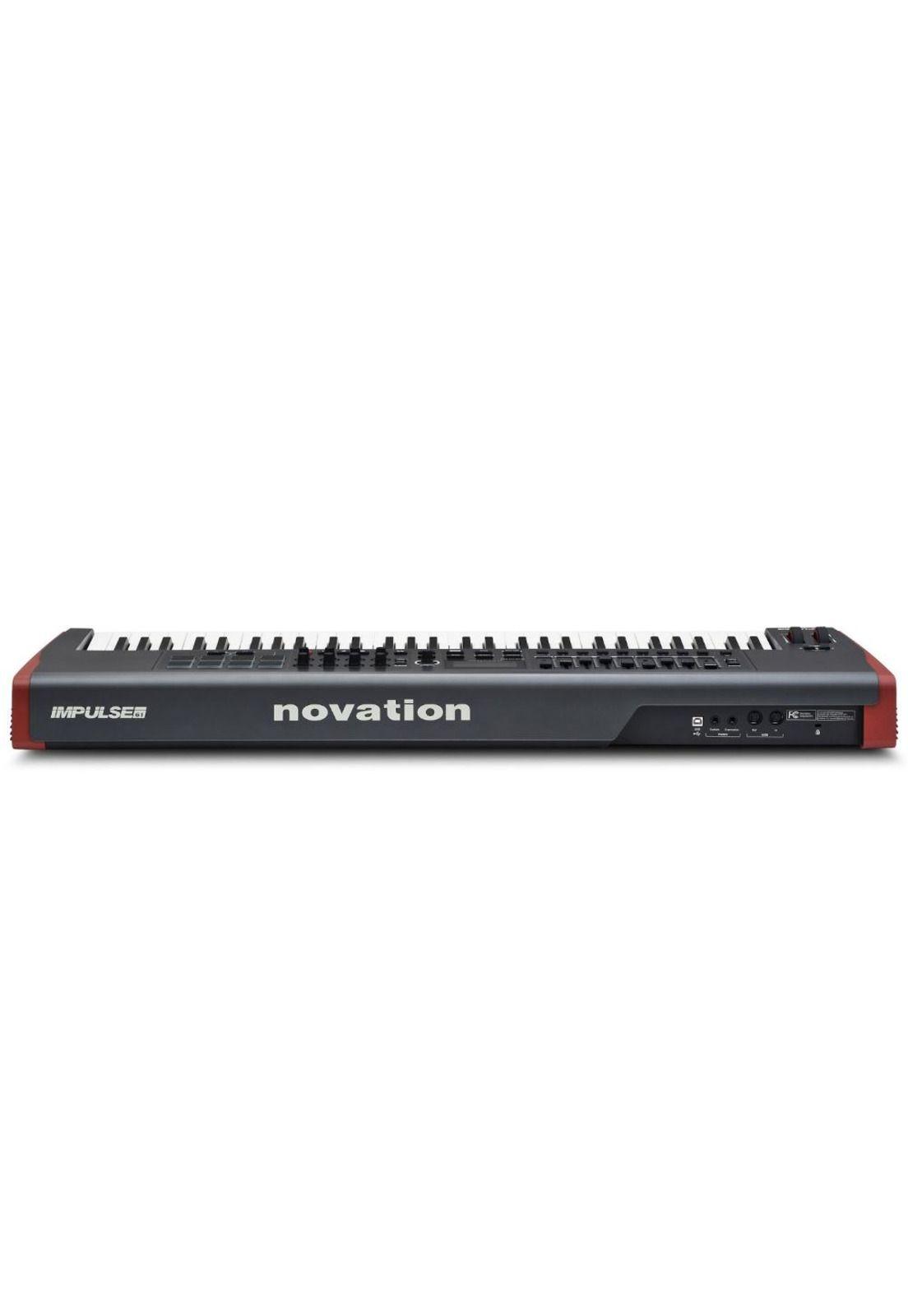 Controlador MIDI Novation Impulse 61-2