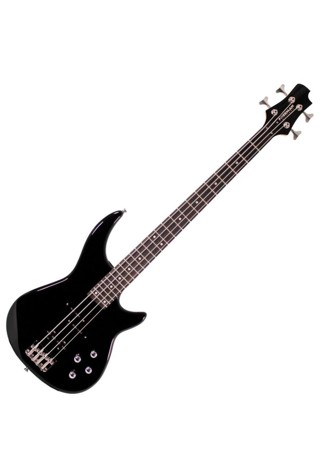 Bajo Electrico 4 cuerdas Freeman E84 Black-0