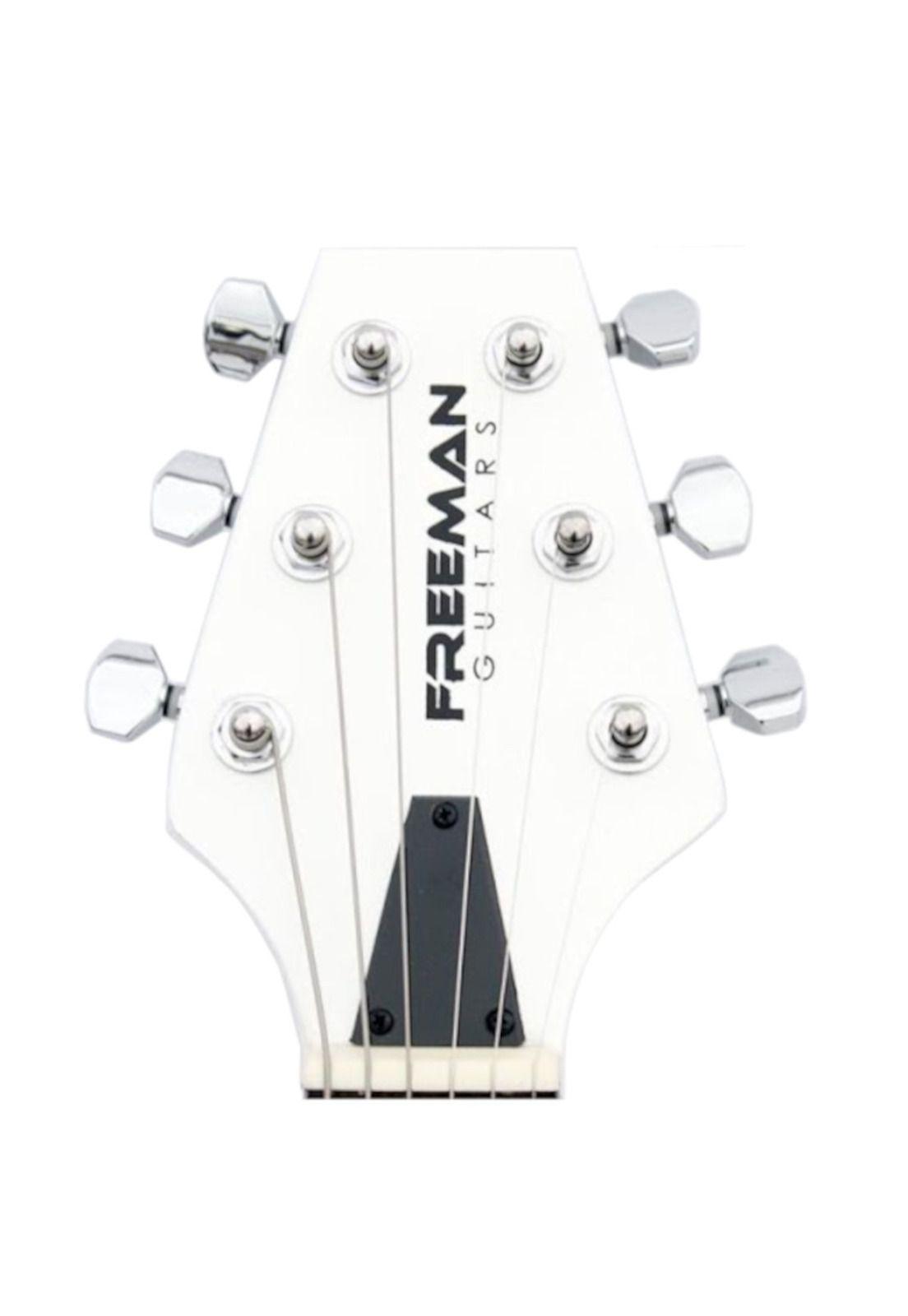 Guitarra electrica Freeman Flying V FRFV300 WH-1