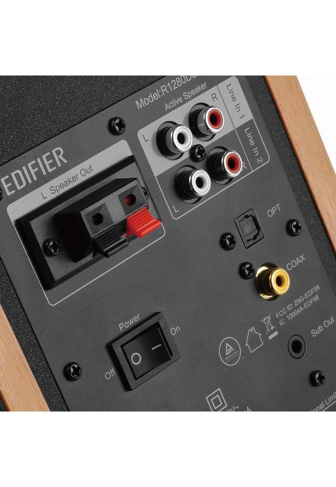 Parlantes Activos 2.0 Edifier R1280DB Brown-3