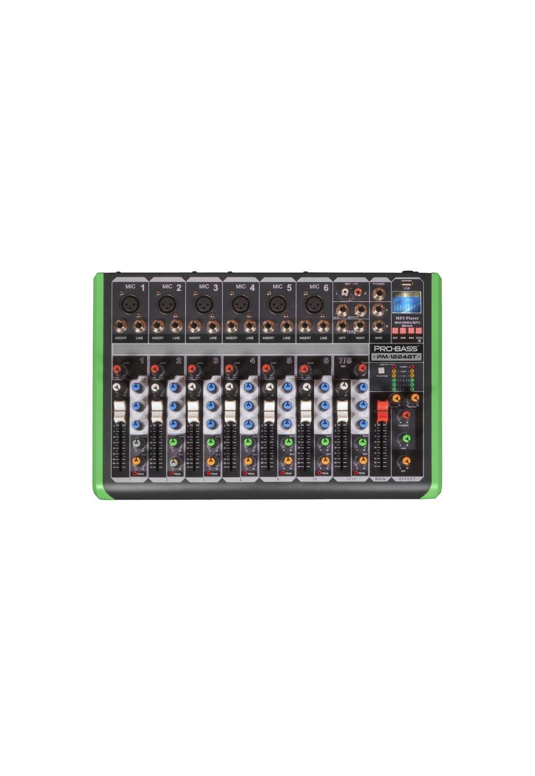 Mixer Analogo Probass PM-1224BT-0