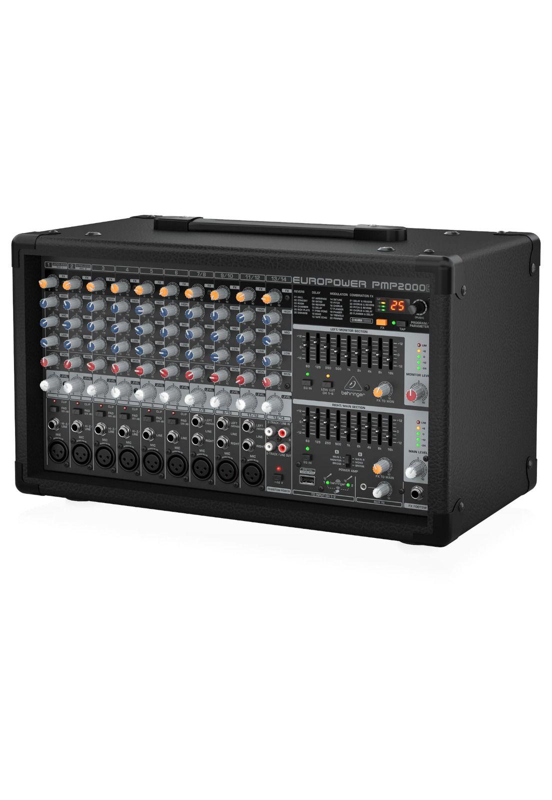 Cabezal Amplificado Behringer EUROPOWER PMP2000D-2