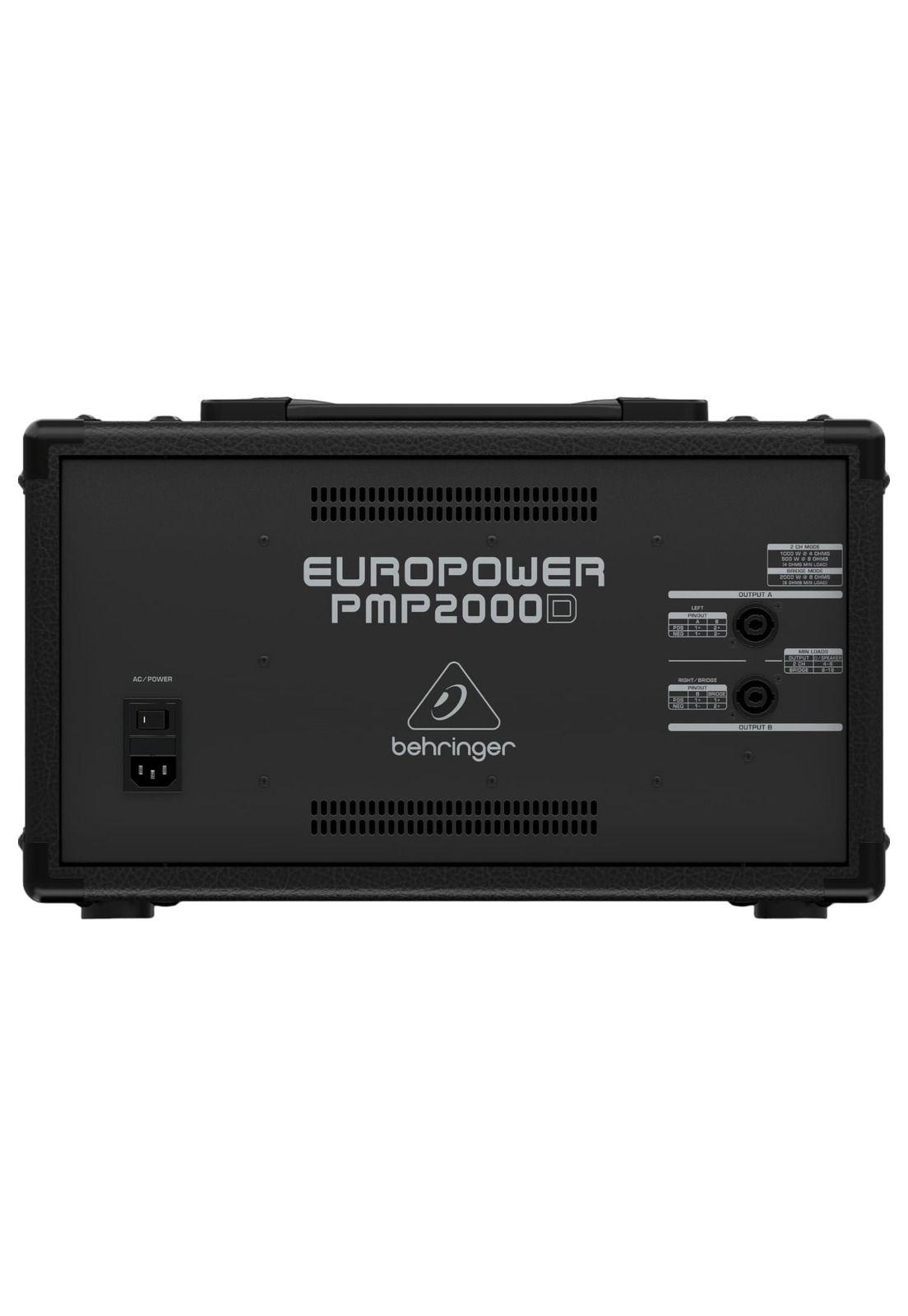 Cabezal Amplificado Behringer EUROPOWER PMP2000D-3