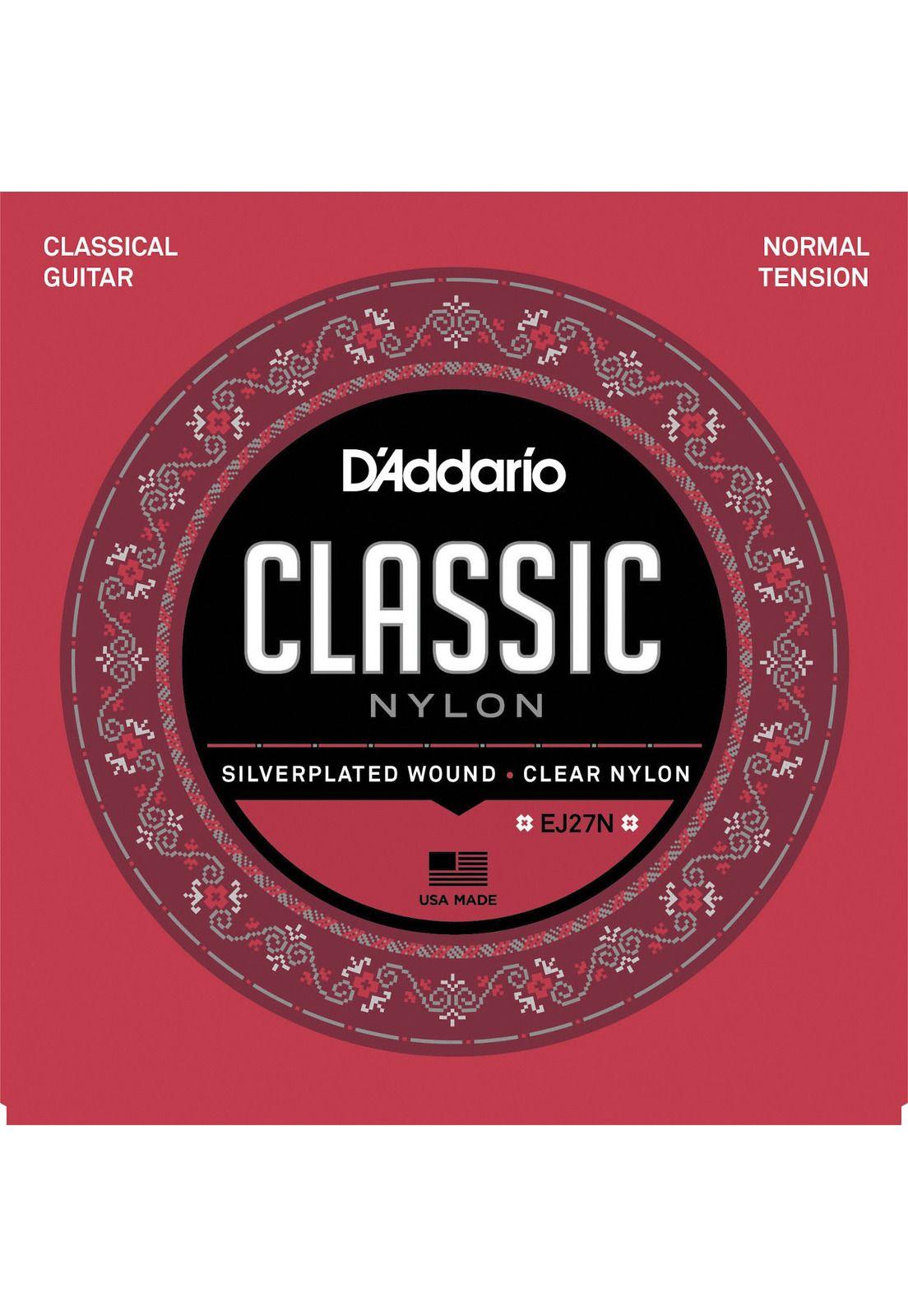 Cuerdas para guitarra clasica D'Addario EJ27N-0