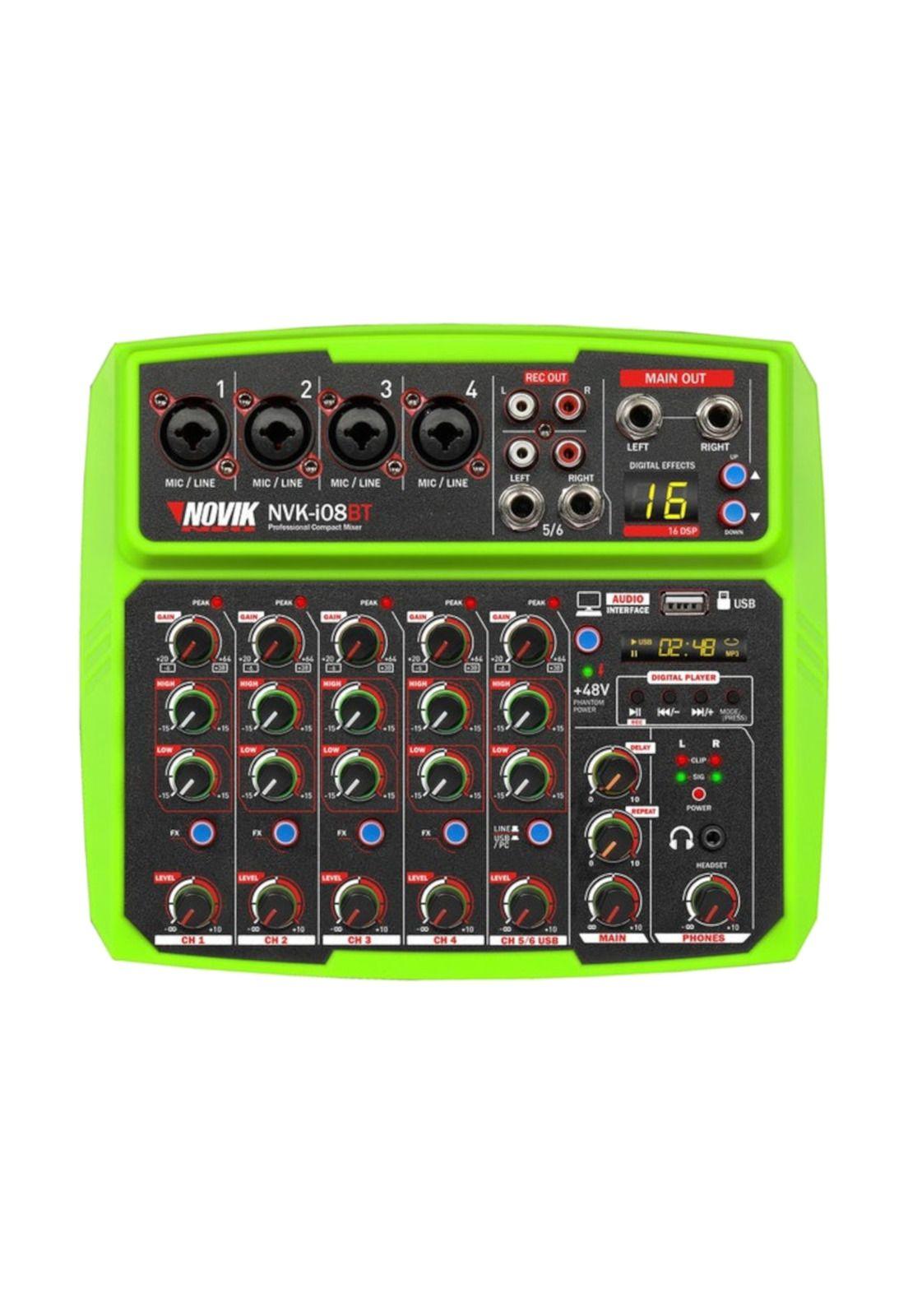 Mixer Analogo Novik NVK-i08BT Green-0