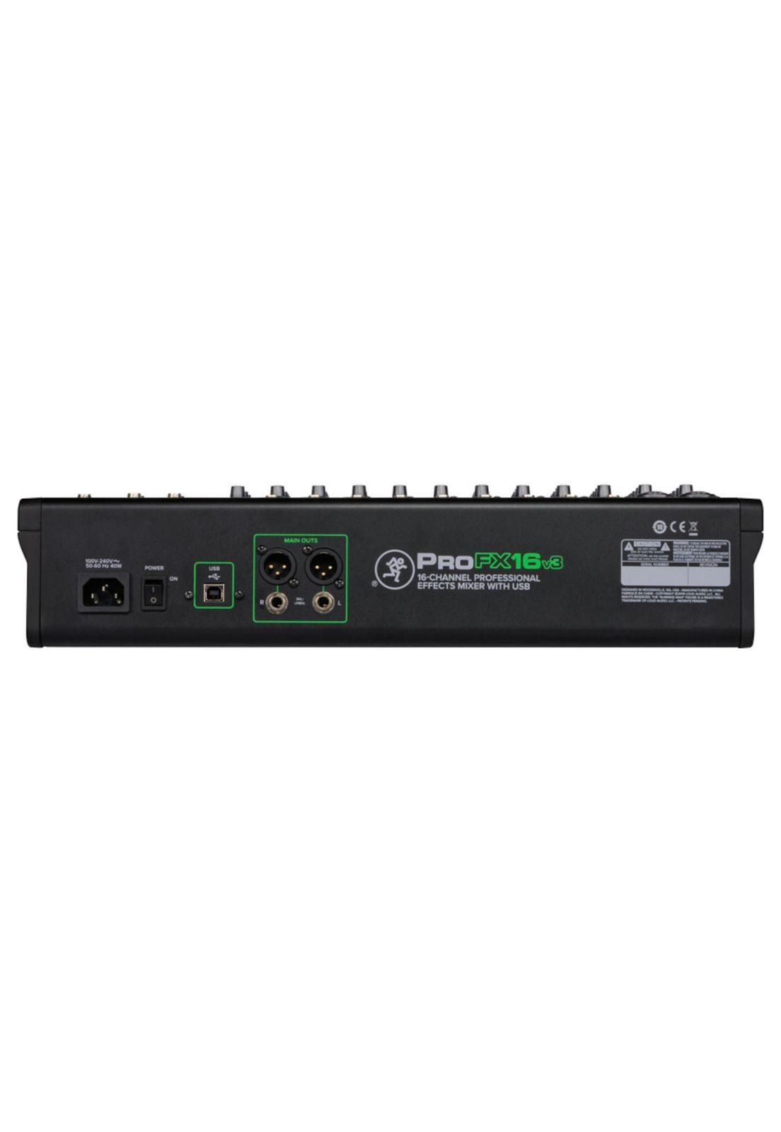 Mixer Analogo 16 canales Mackie PROFX16 V3-3