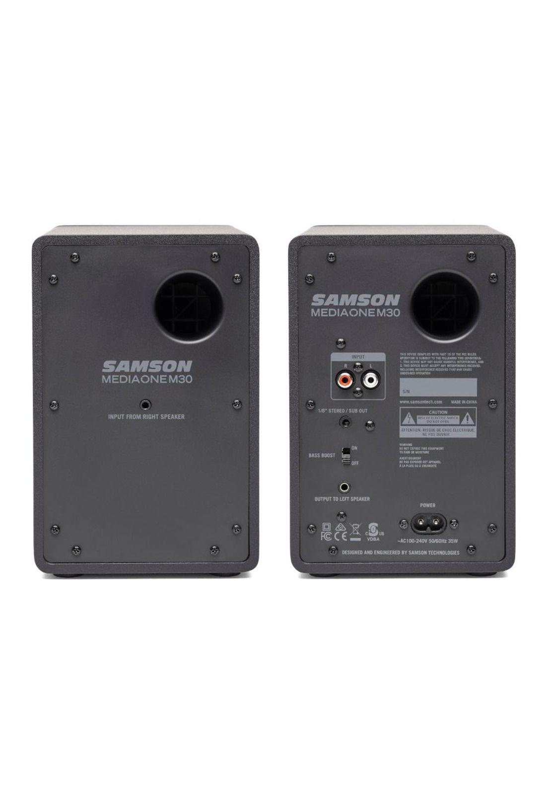 Monitores Estudio Samson MediaOne M30 (par)-3