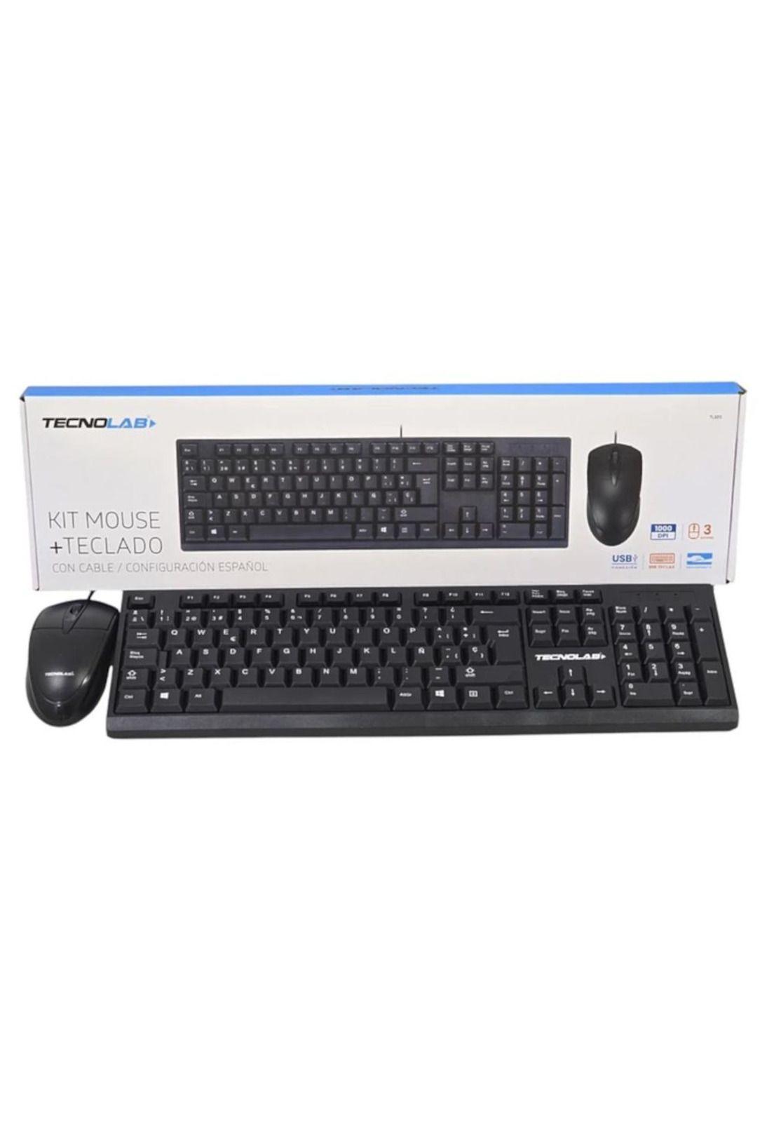 Kit mouse y teclado Tecnolab TL623-2