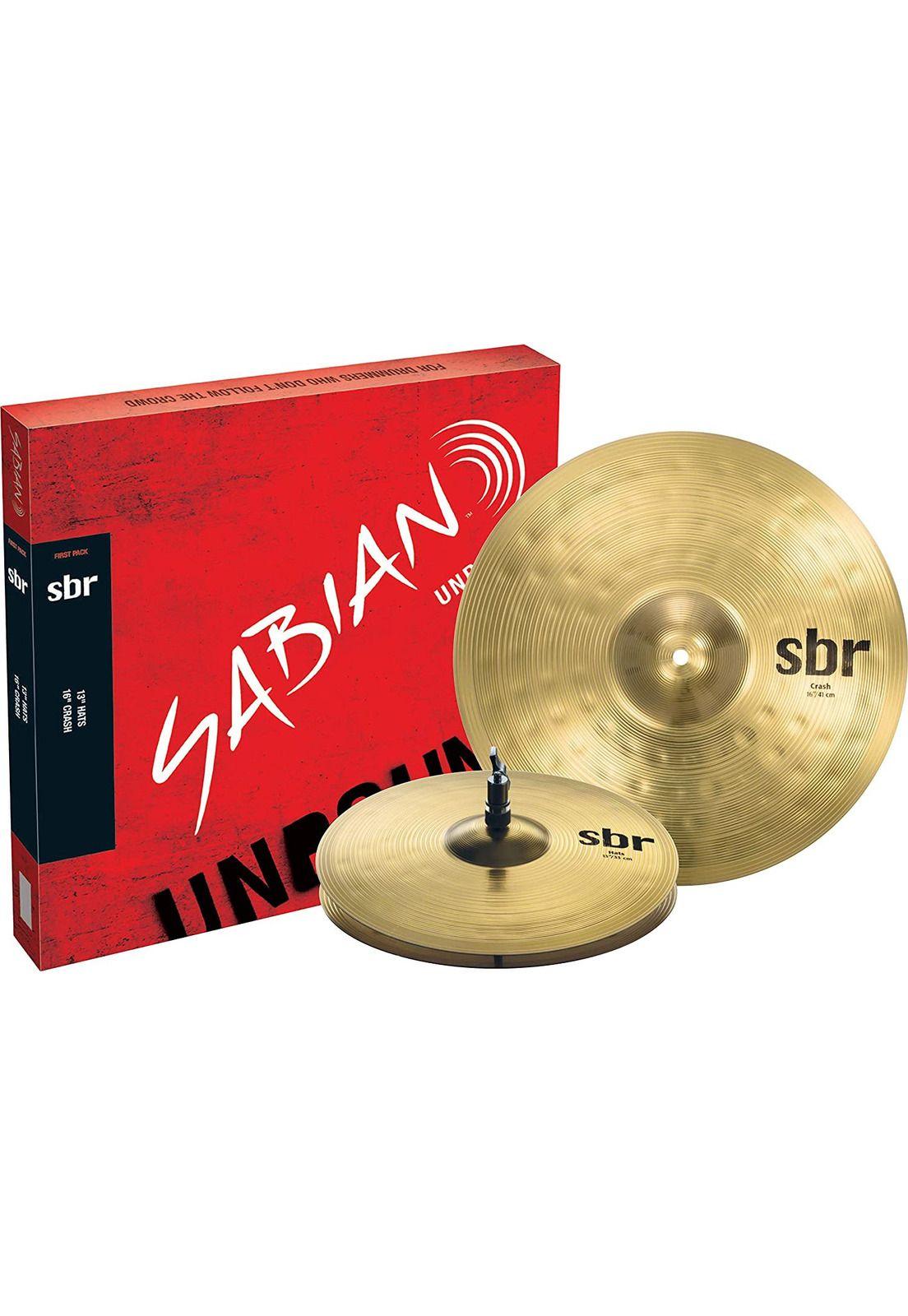 Pack Platillos Bateria Sabian SBr First Pack (SBR5001)-0