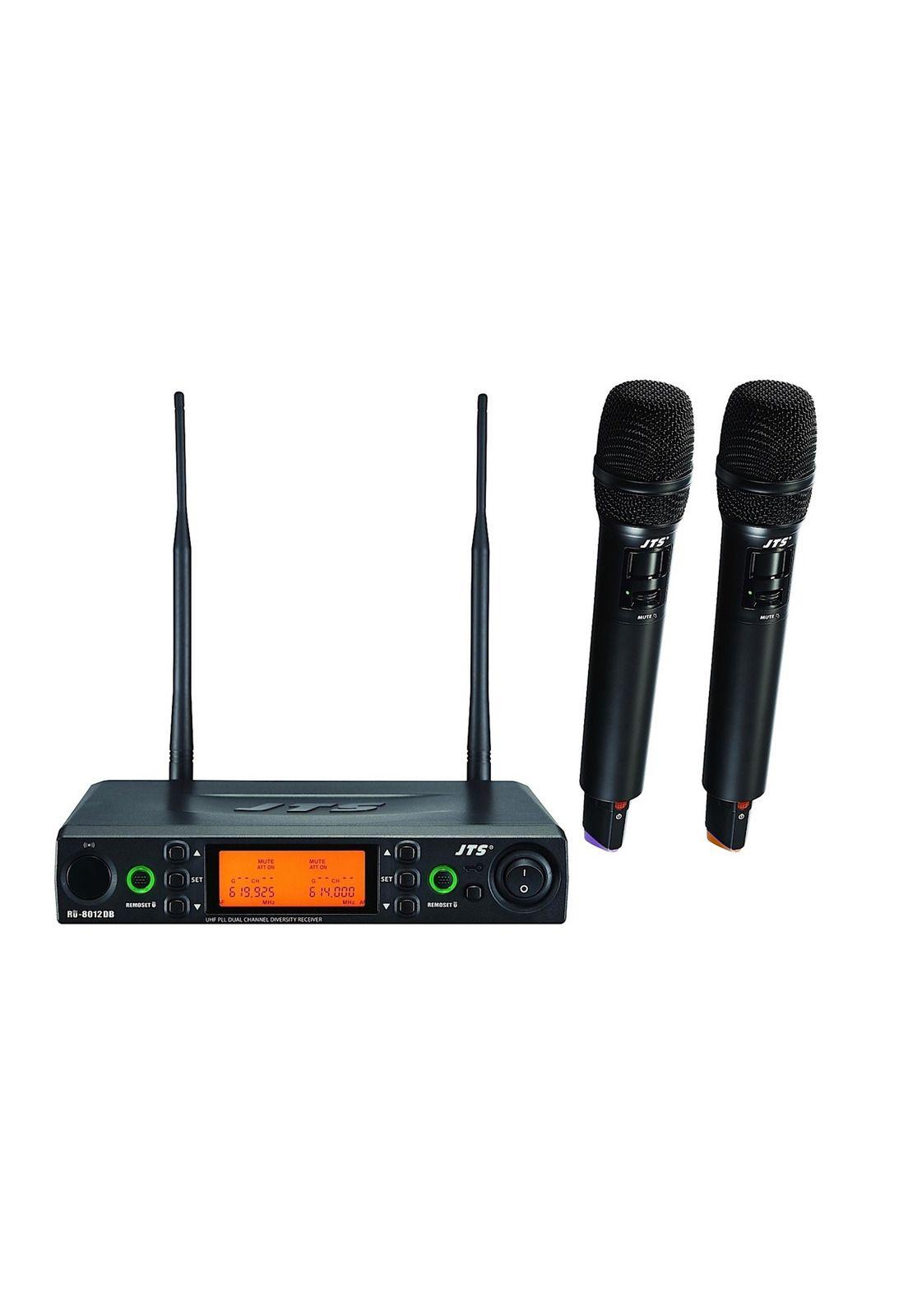 Sistema Dual Inalambrico Mano JTS RU-8012DB/RU-850LTH-0