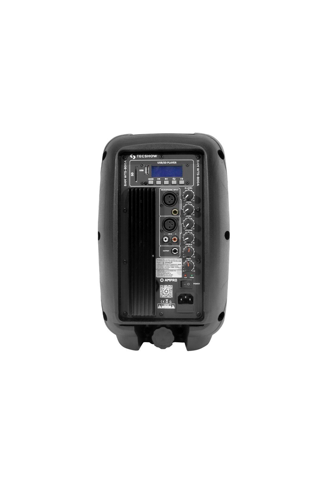 Caja Activa 8 pulgadas Tecshow BAM WTS-800A-1