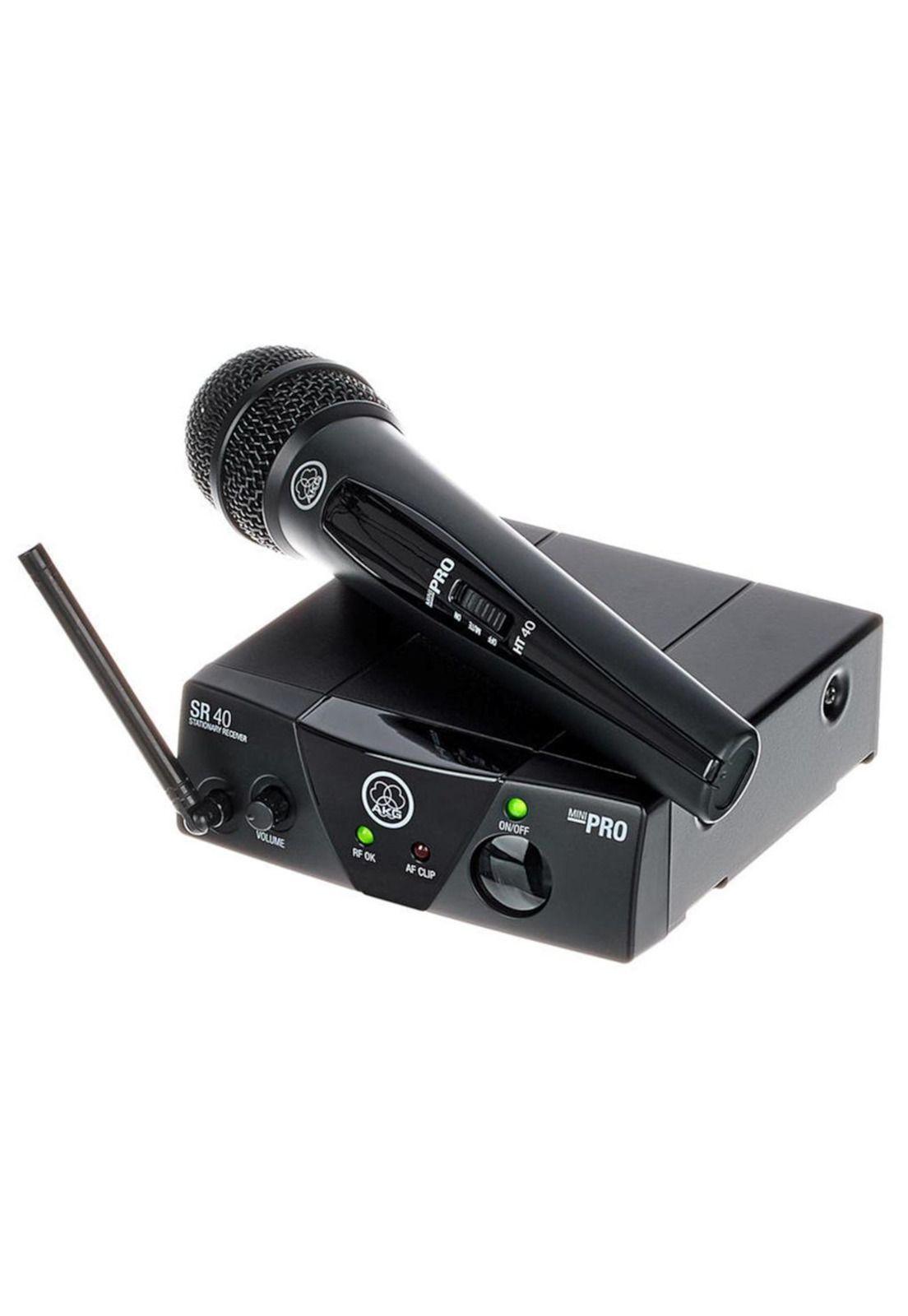 Microfono Inalámbrico Mano AKG WMS40 Mini Vocal Set Band 25C UHF-0