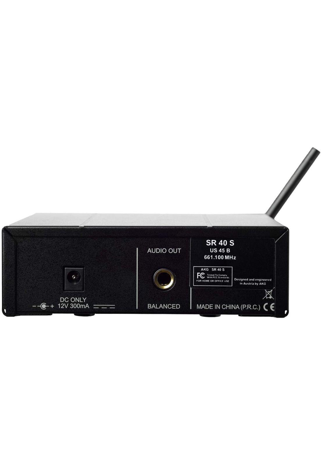 Microfono Inalámbrico Mano AKG WMS40 Mini Vocal Set Band 25C UHF-3