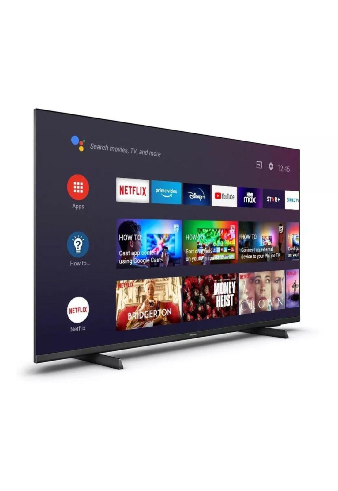 SmartTV Android LED 4K HDR 55" Philips 55PUD7406/43-2