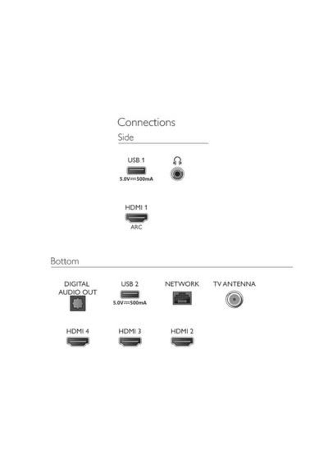 SmartTV Android LED 4K HDR 55" Philips 55PUD7406/43-4