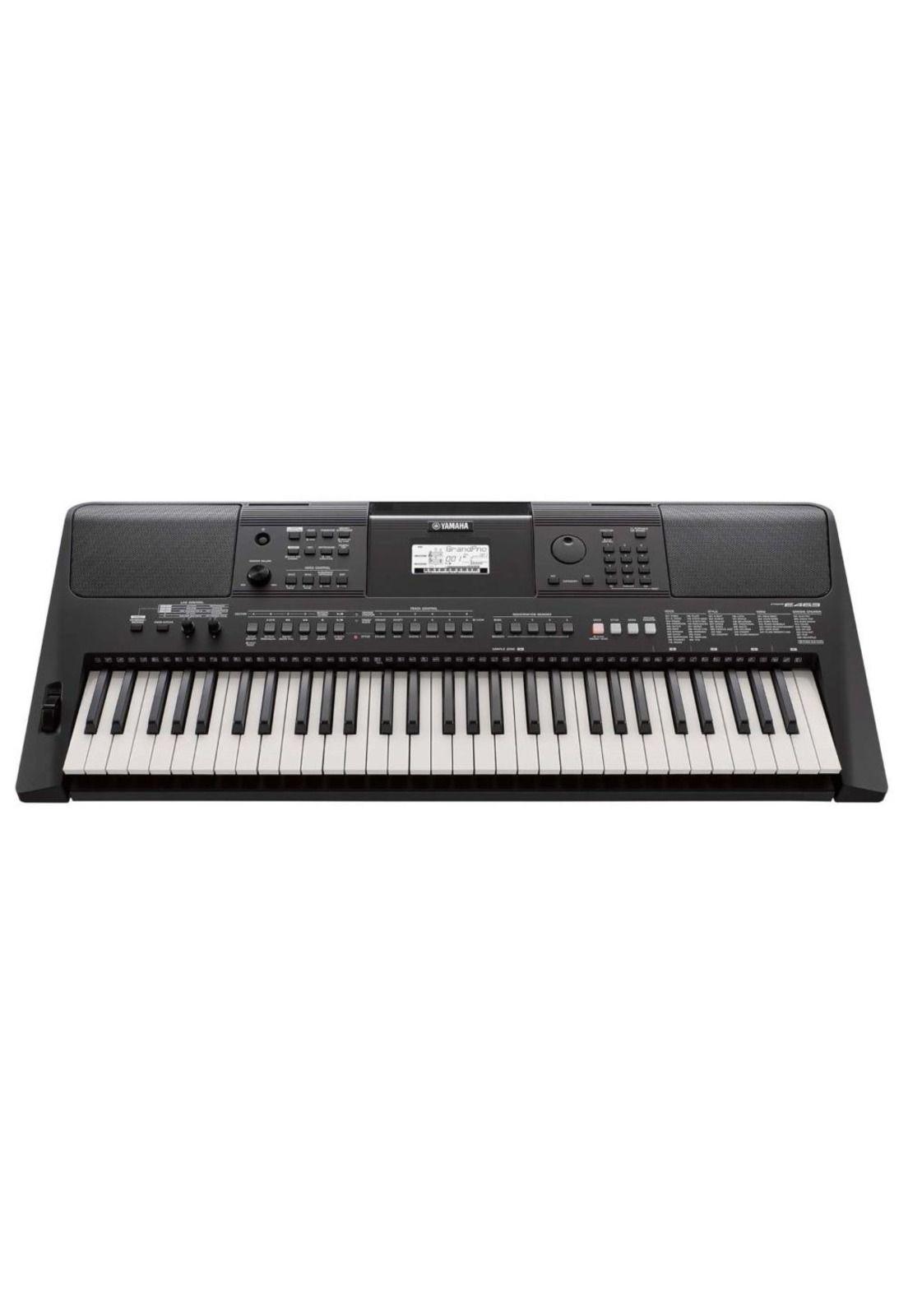 Pack Teclado Yamaha PSR-E463 + atril de tubo simple-1