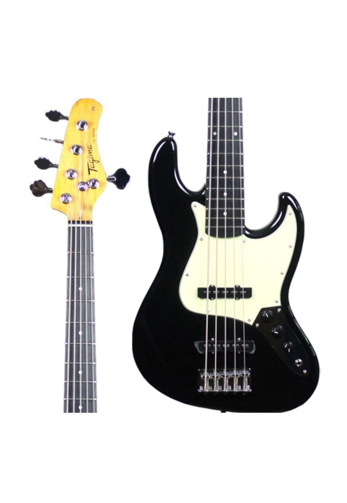 Bajo Electrico Tagima TW-73 Black D/MG 5 Cuerdas-2
