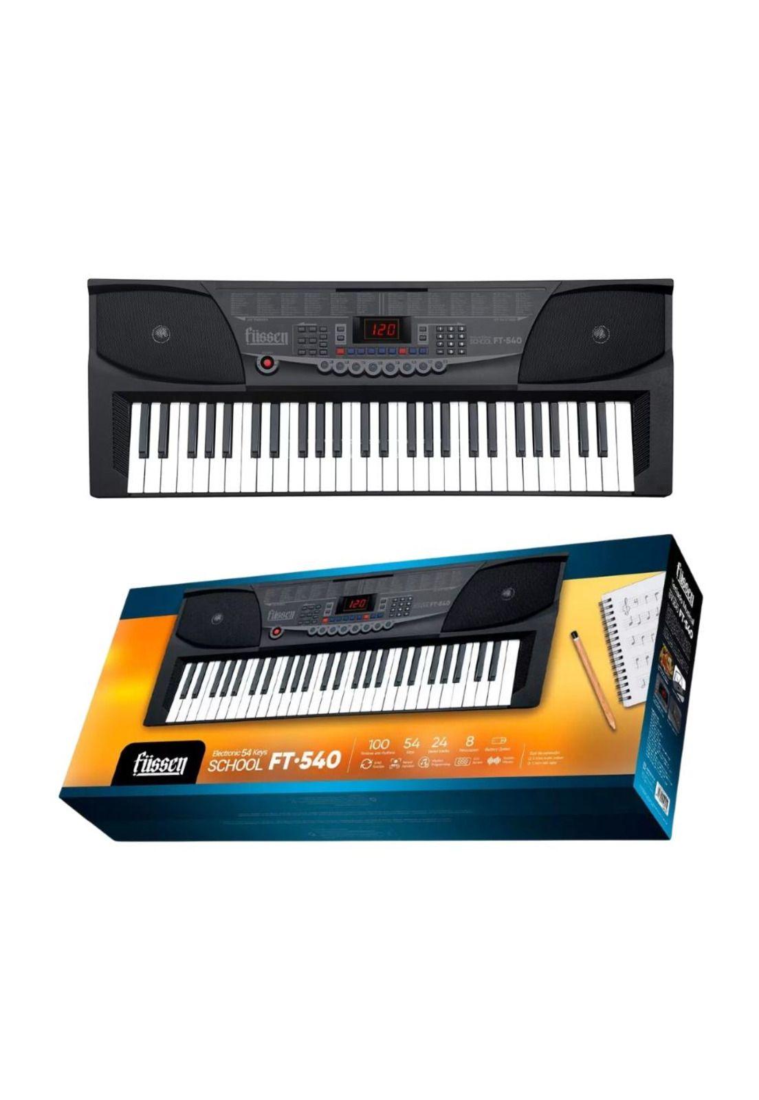 Teclado Musical 54 Teclas Fussen School FT-540-2
