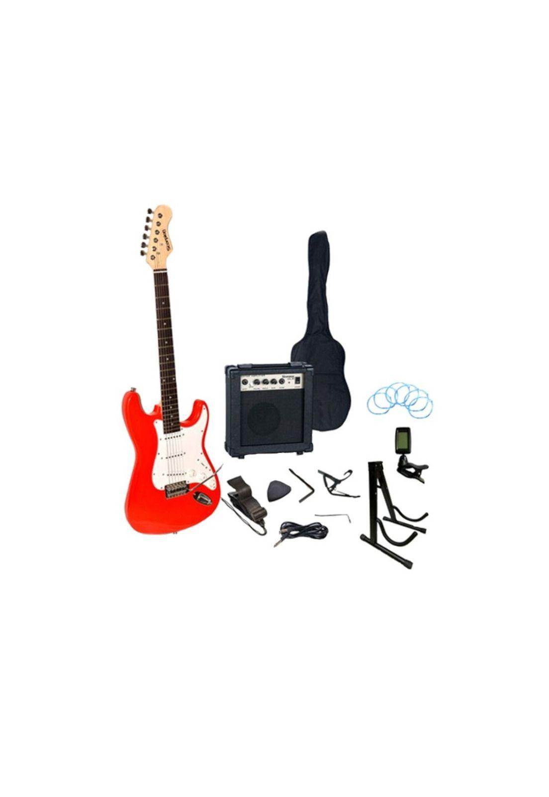 Pack de Guitarra Electrica Scorpion PAC-5 RD-1